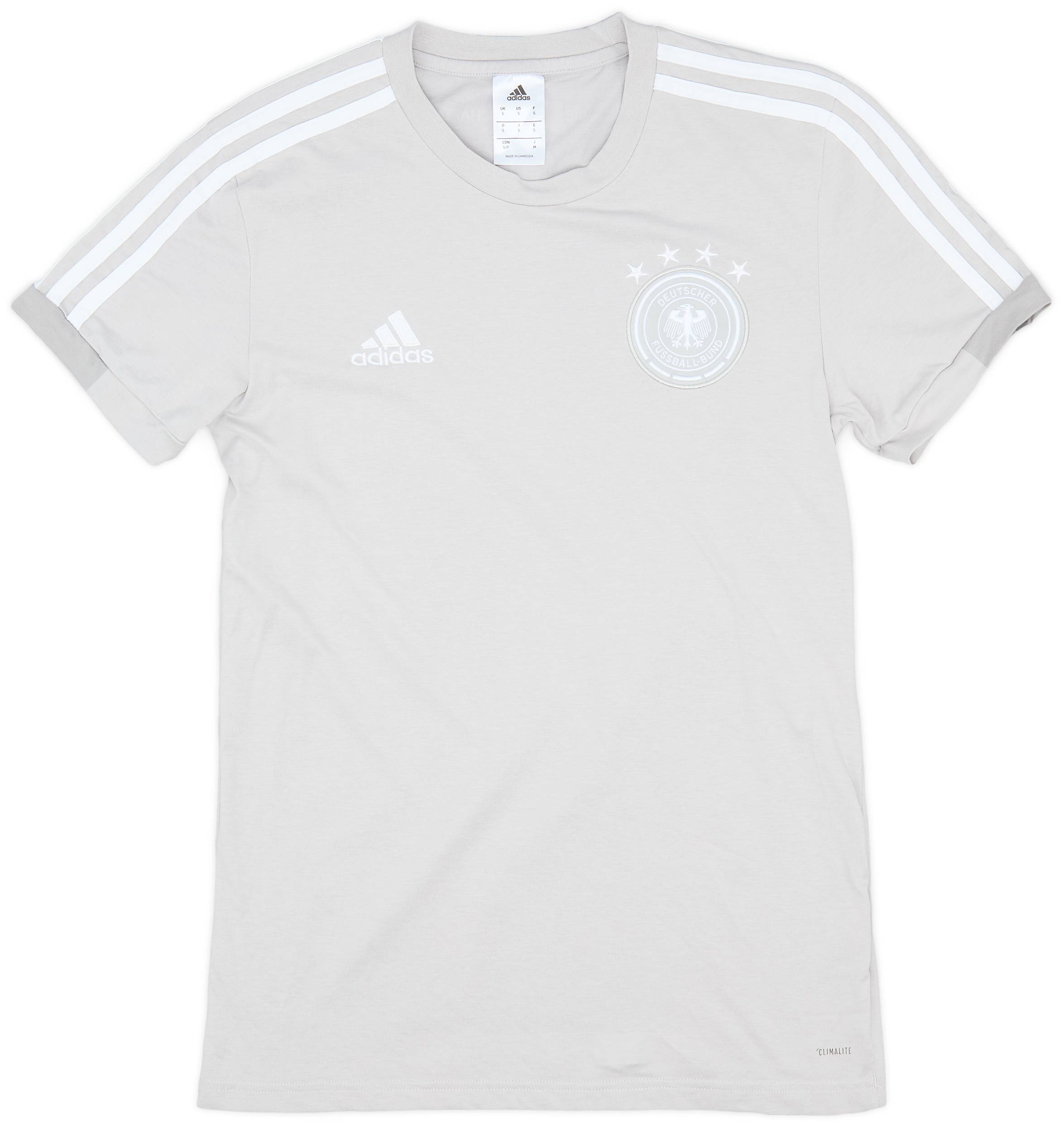 2017-18 Germany adidas Training Tee - 10/10 - (S)