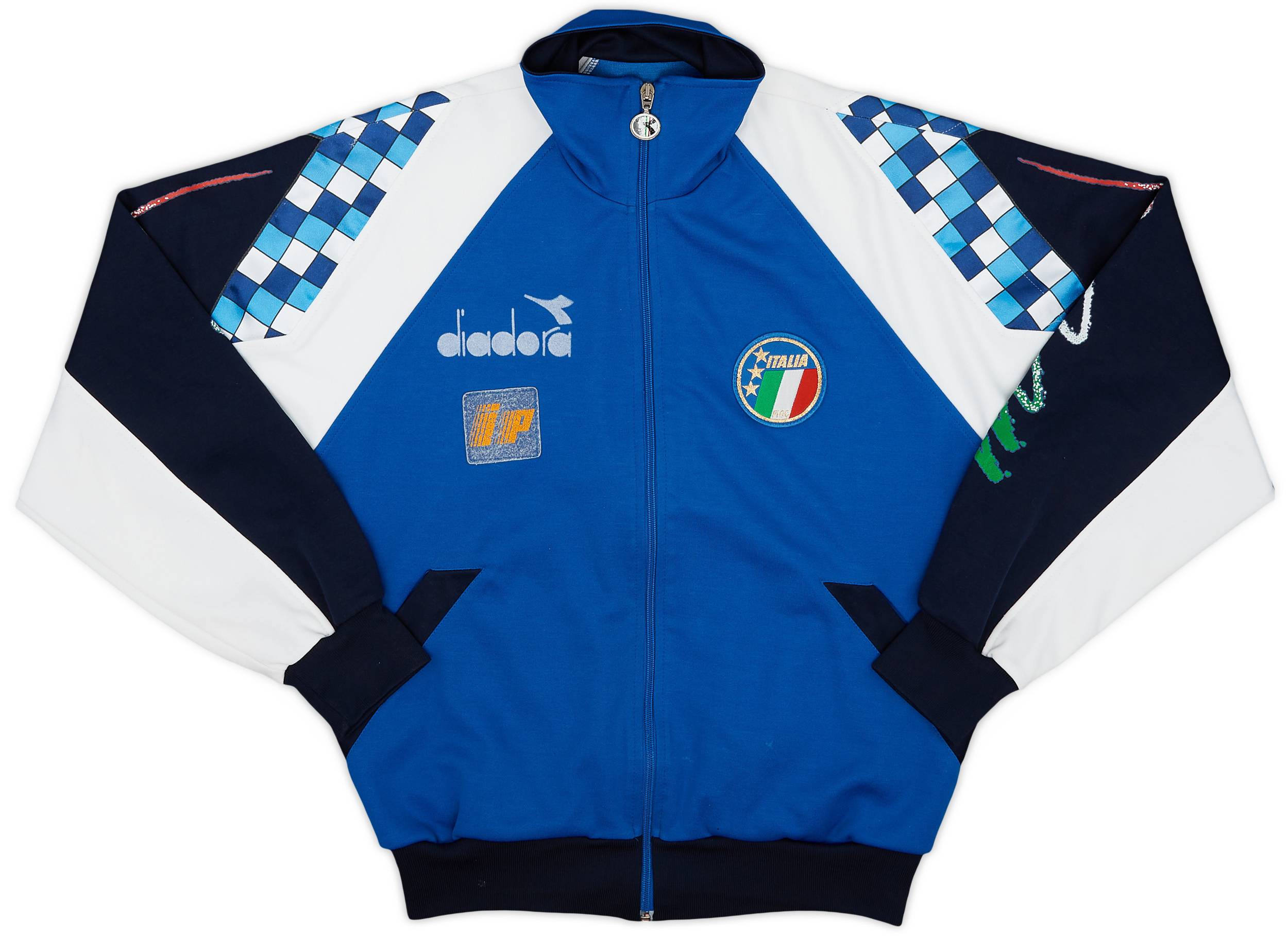 1990 Italy Diadora Track Jacket - 8/10 - (M)