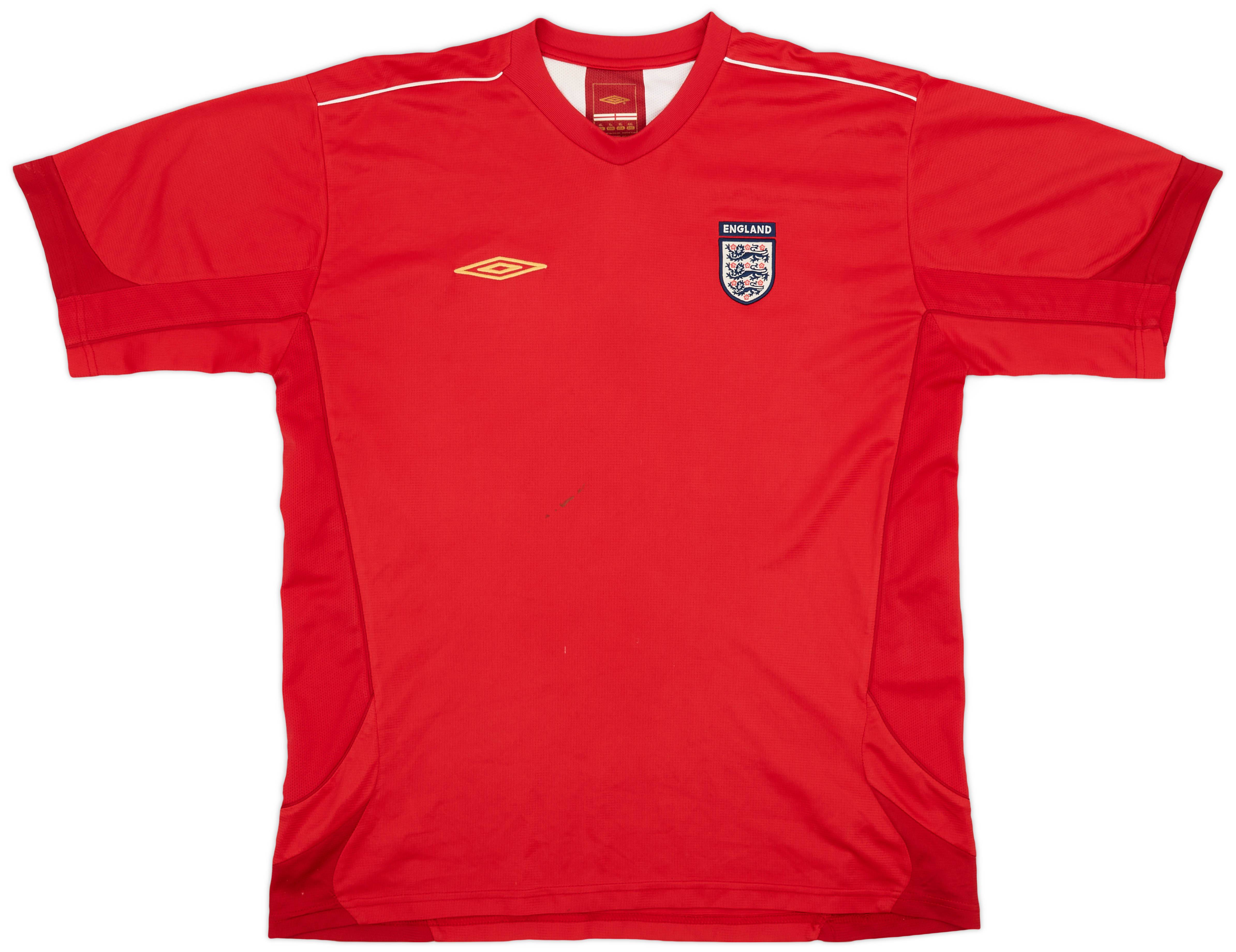 2006-07 England Umbro Training Shirt - 5/10 - (XL)