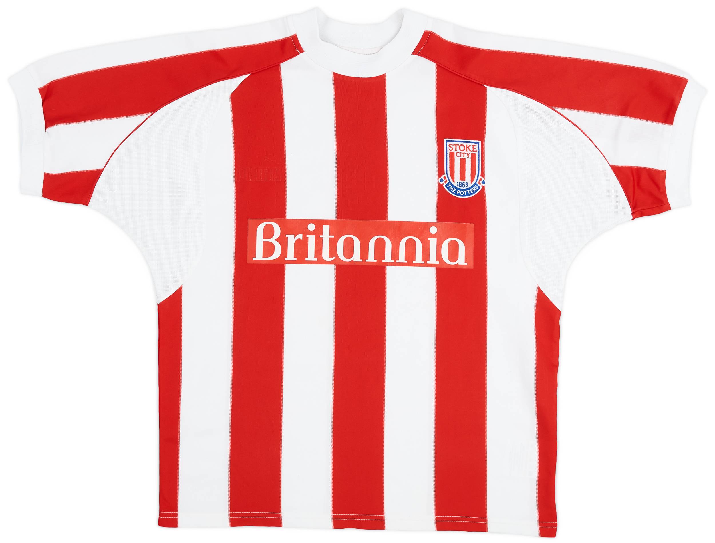 2003-04 Stoke City Home Shirt - 4/10 - (M)