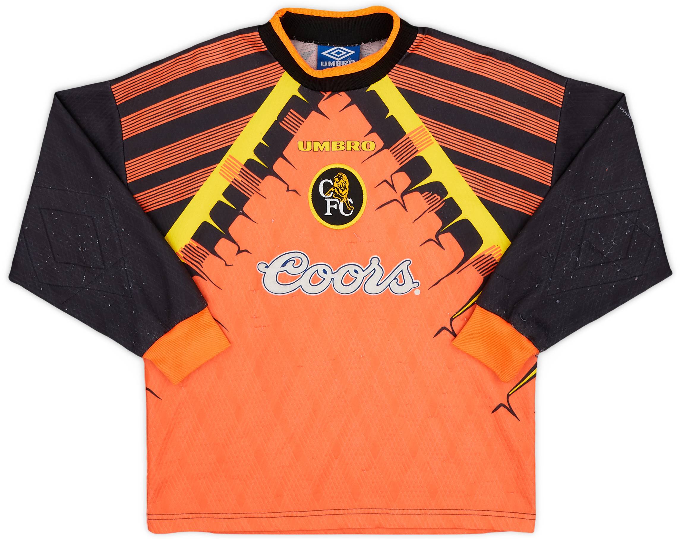 1995-97 Chelsea GK Shirt - 5/10 - (L.Boys)