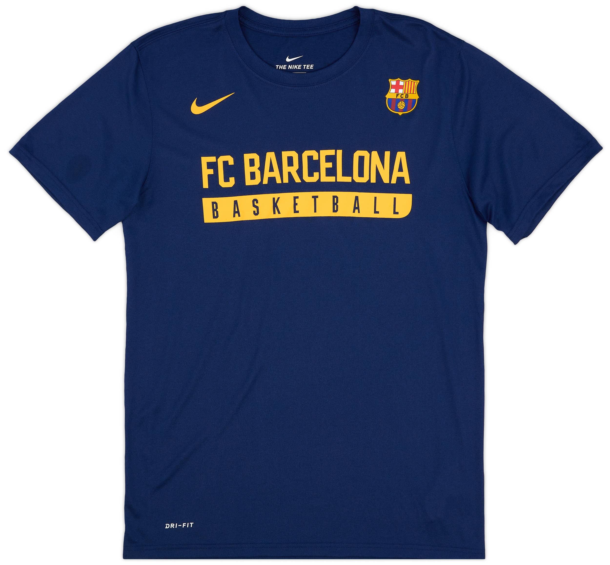 2017 18 Barcelona Nike Basketball Fan Tee M