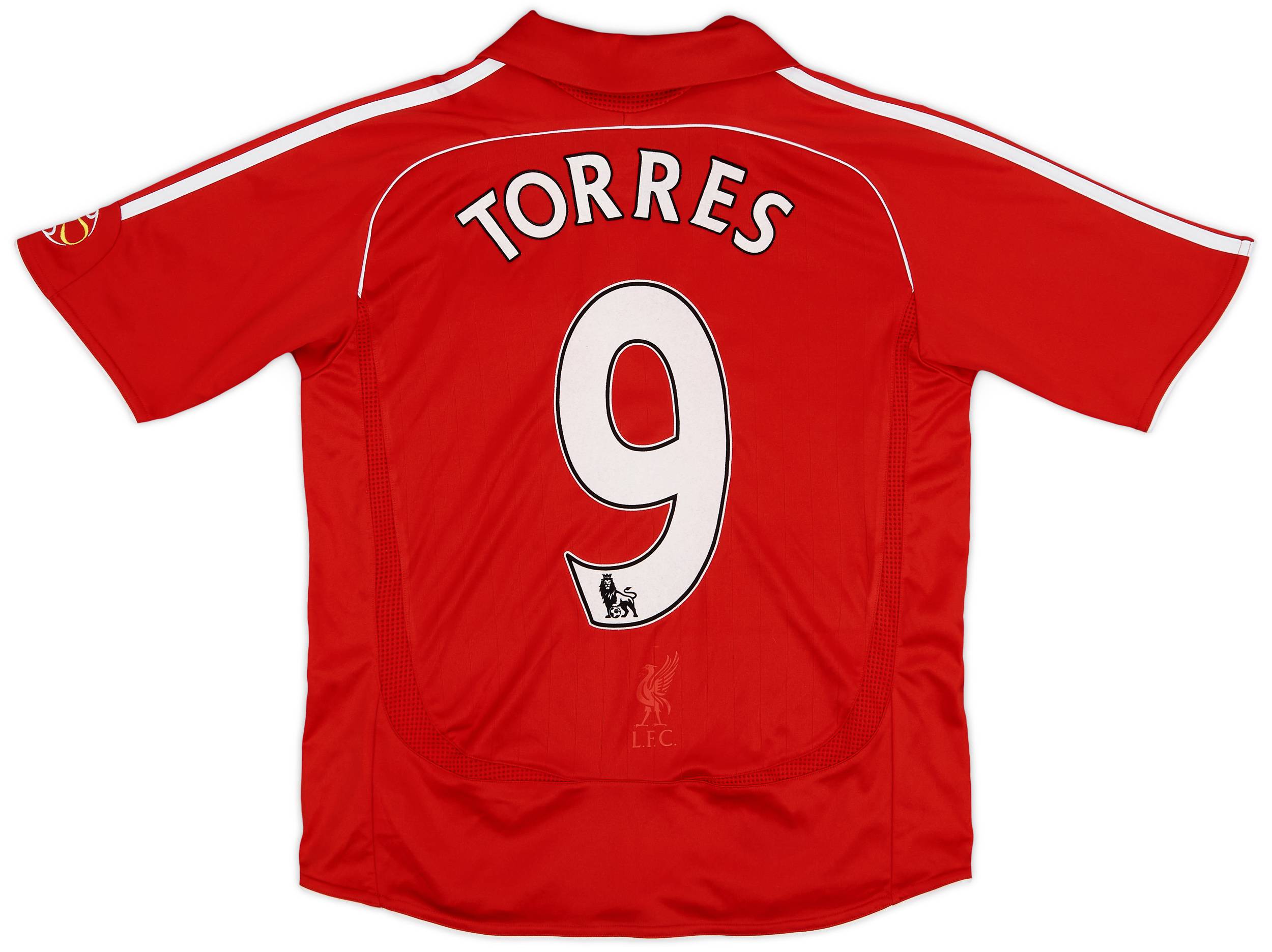 2006-08 Liverpool Home Shirt Torres #9 - 9/10 - (L.Boys)