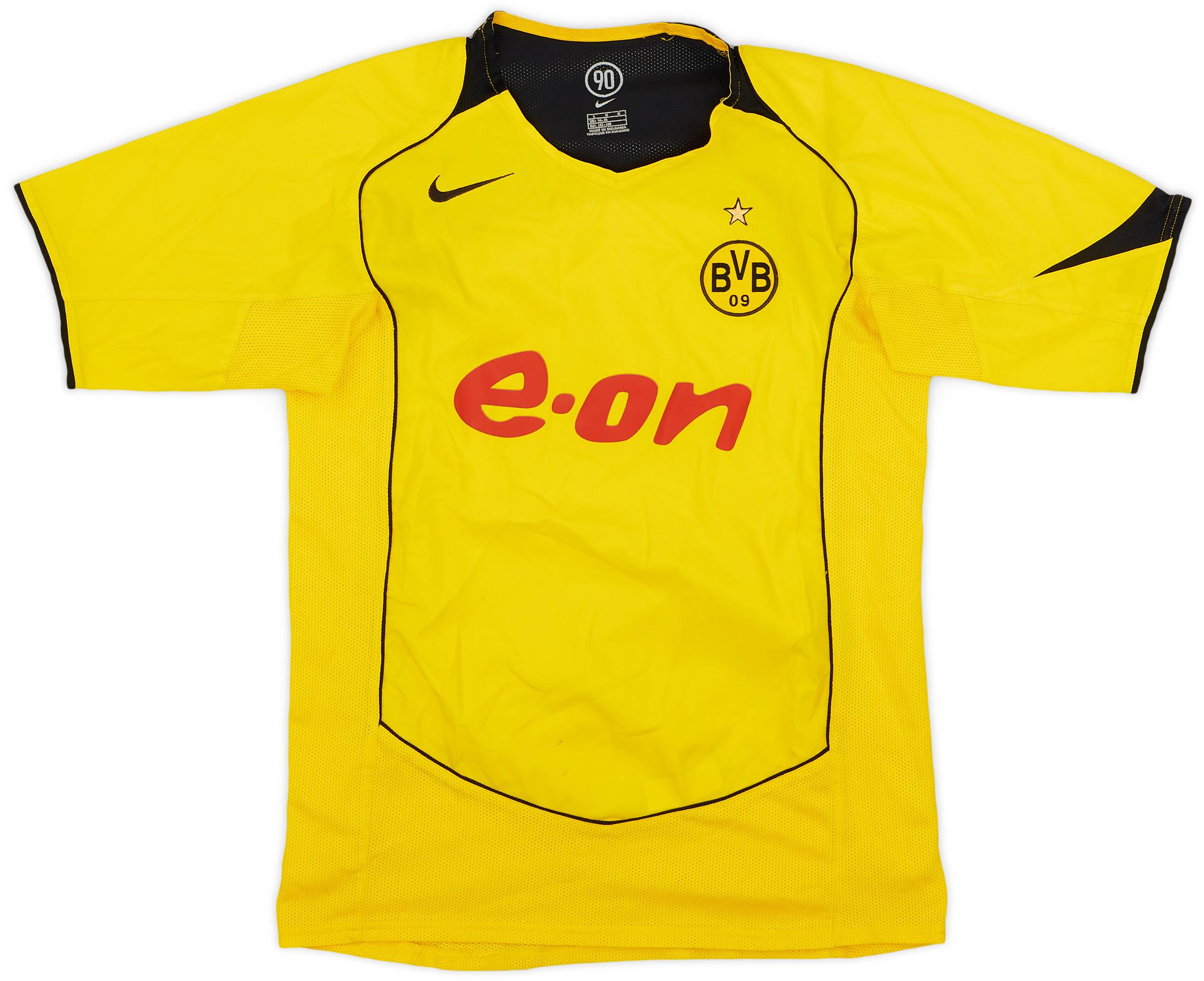 2004-05 Borussia Dortmund Home Shirt - 6/10 - (L.Boys)