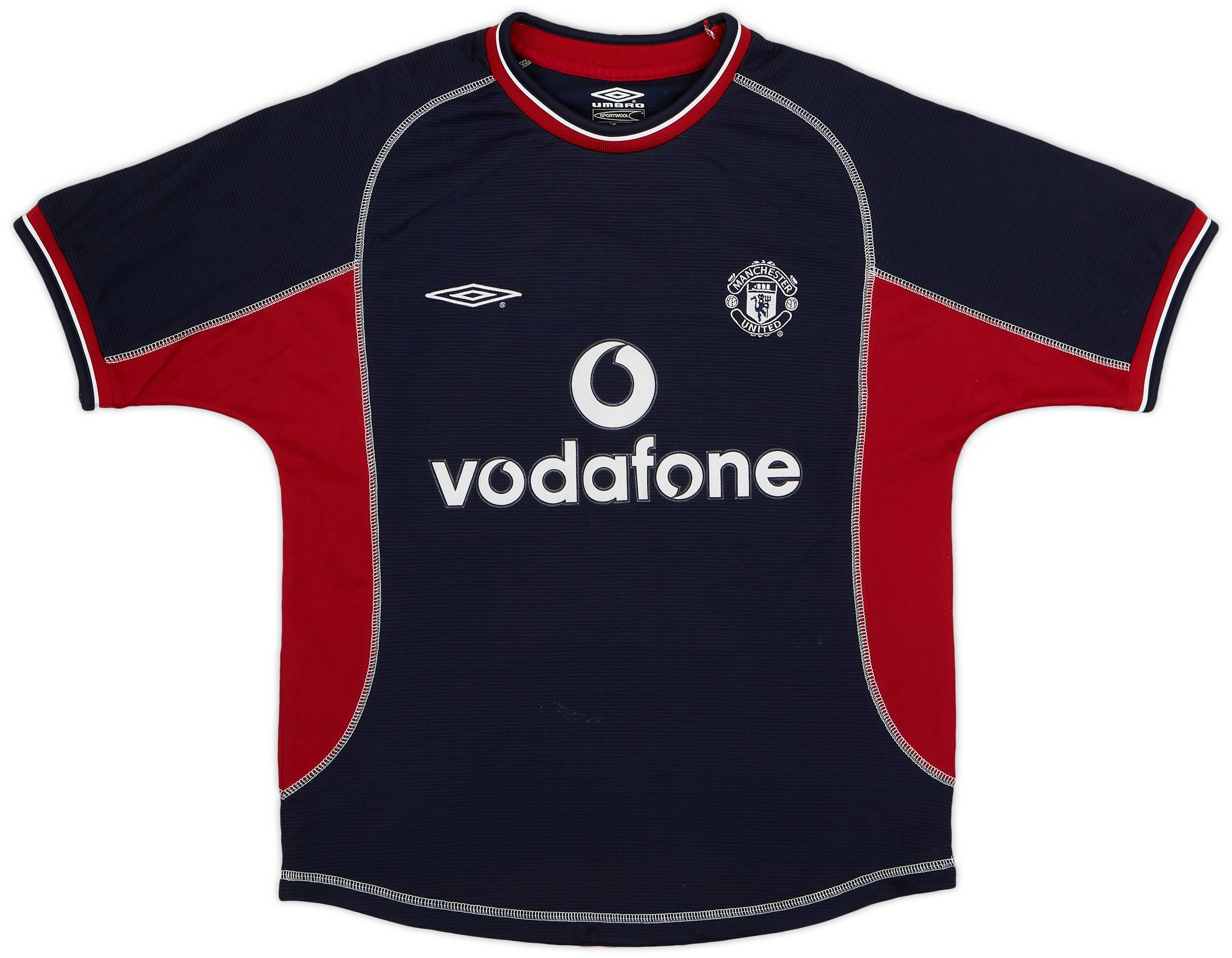 2000-01 Manchester United Third Shirt - 8/10 - (XL.Boys)