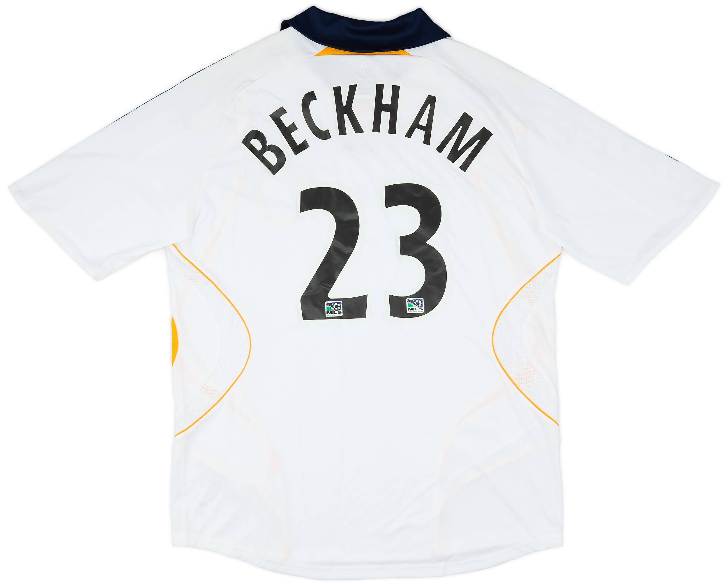 【気質アップ】 2007-08 LA Galaxy Home Shirt Beckham #23 (L) 応援グッズ