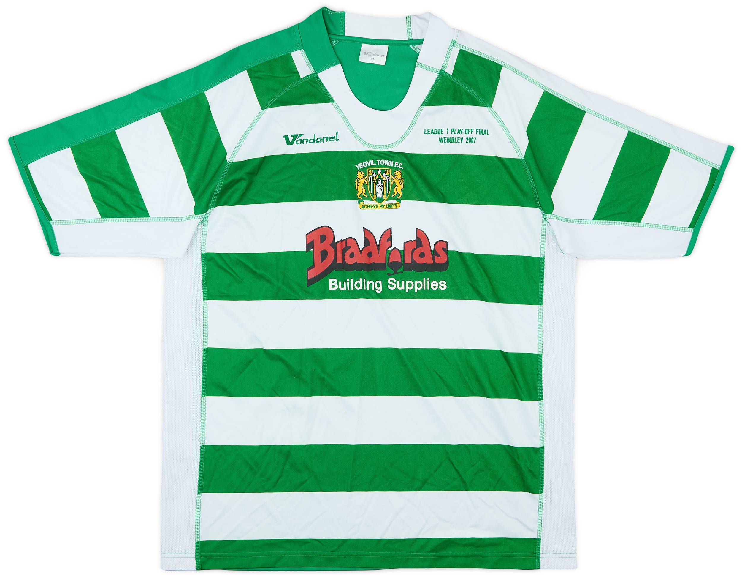 2007-09 Yeovil Play Off Final Home Shirt - 8/10 - (XL)