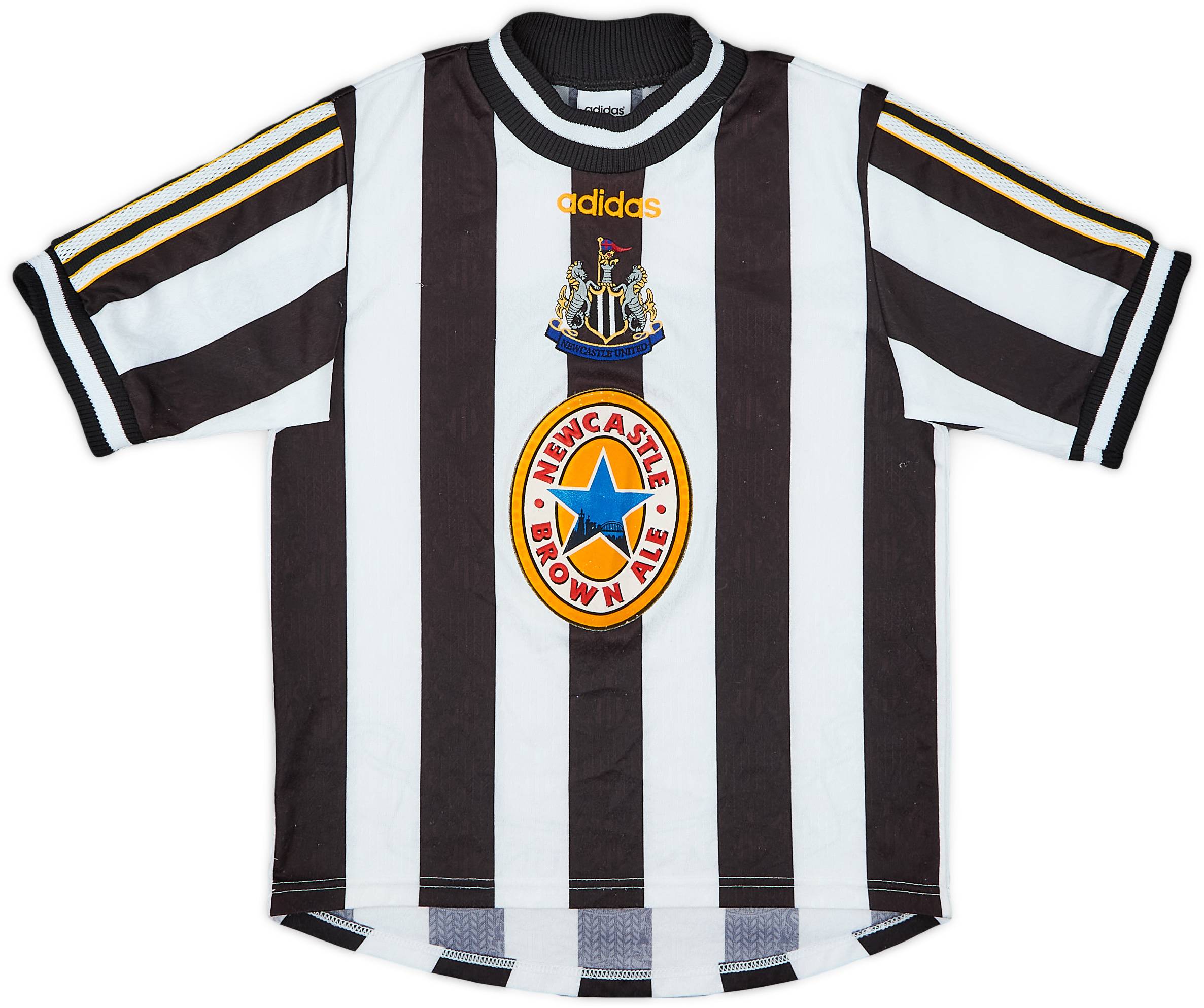 1997-99 Newcastle Home Shirt - 6/10 - (L.Boys)