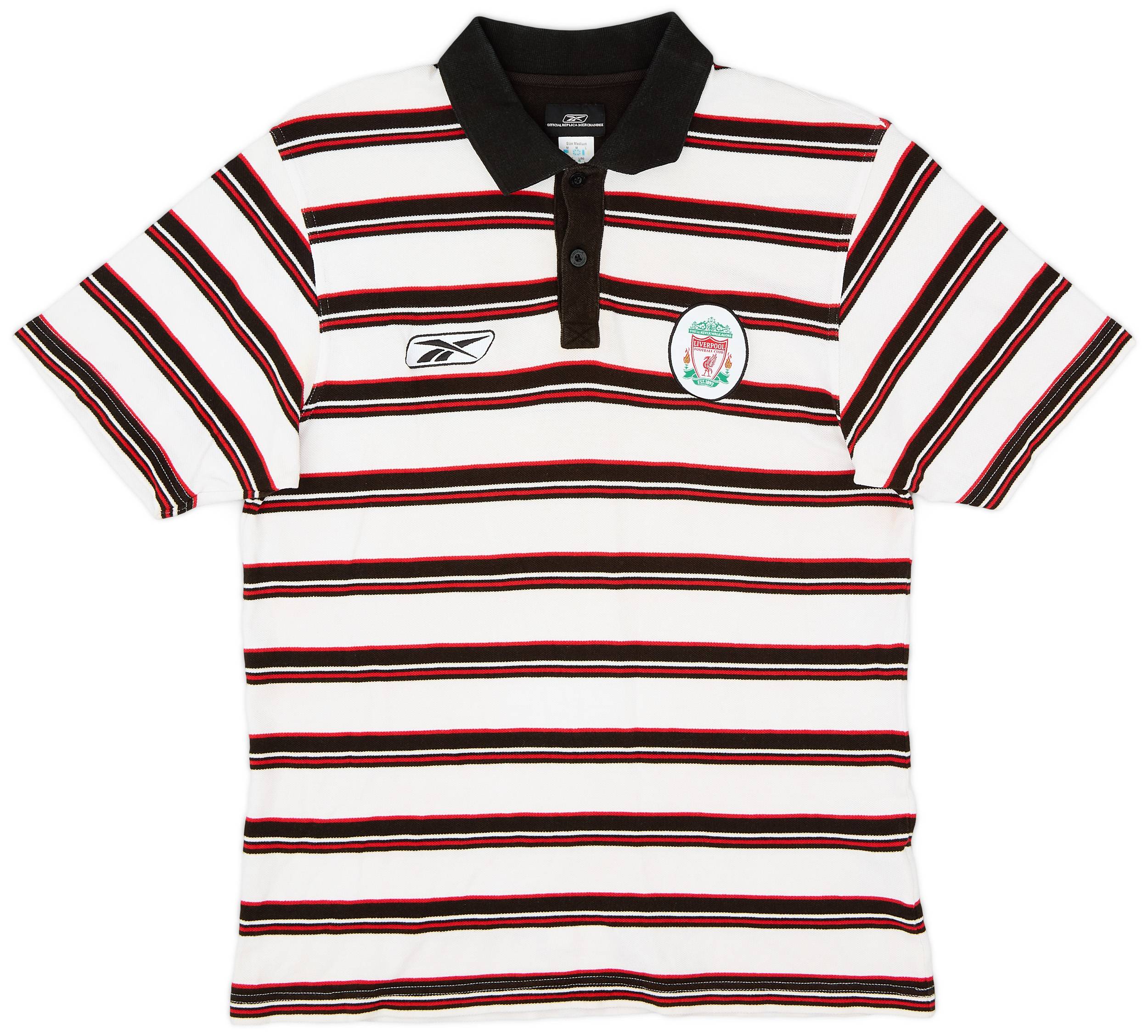 2002-03 Liverpool Reebok Polo Shirt - 8/10 - (M)