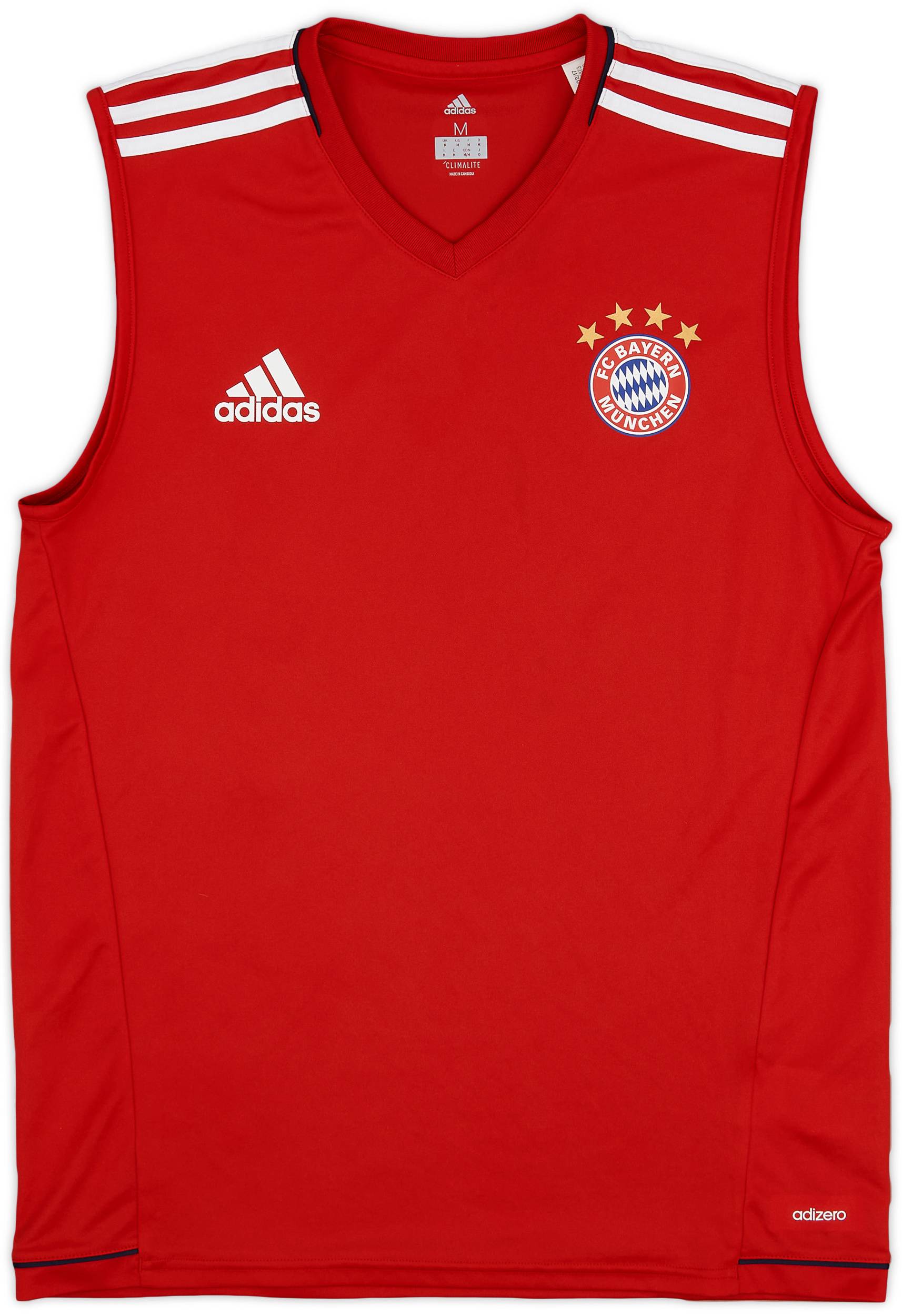 2017-18 Bayern Munich adizero Training Vest - 9/10 - (M)