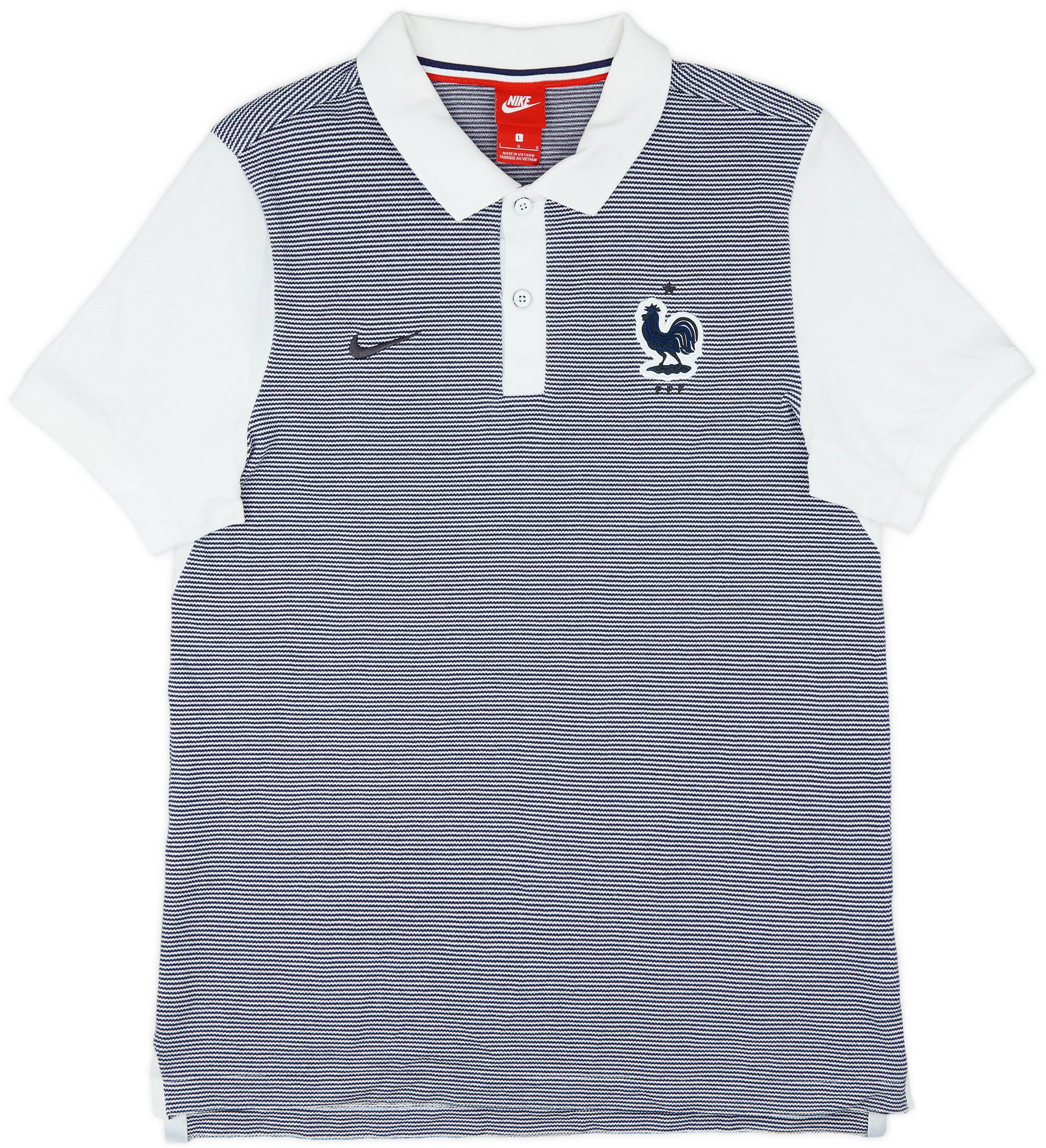 2017-18 France Nike Polo Shirt - 8/10 - (L)