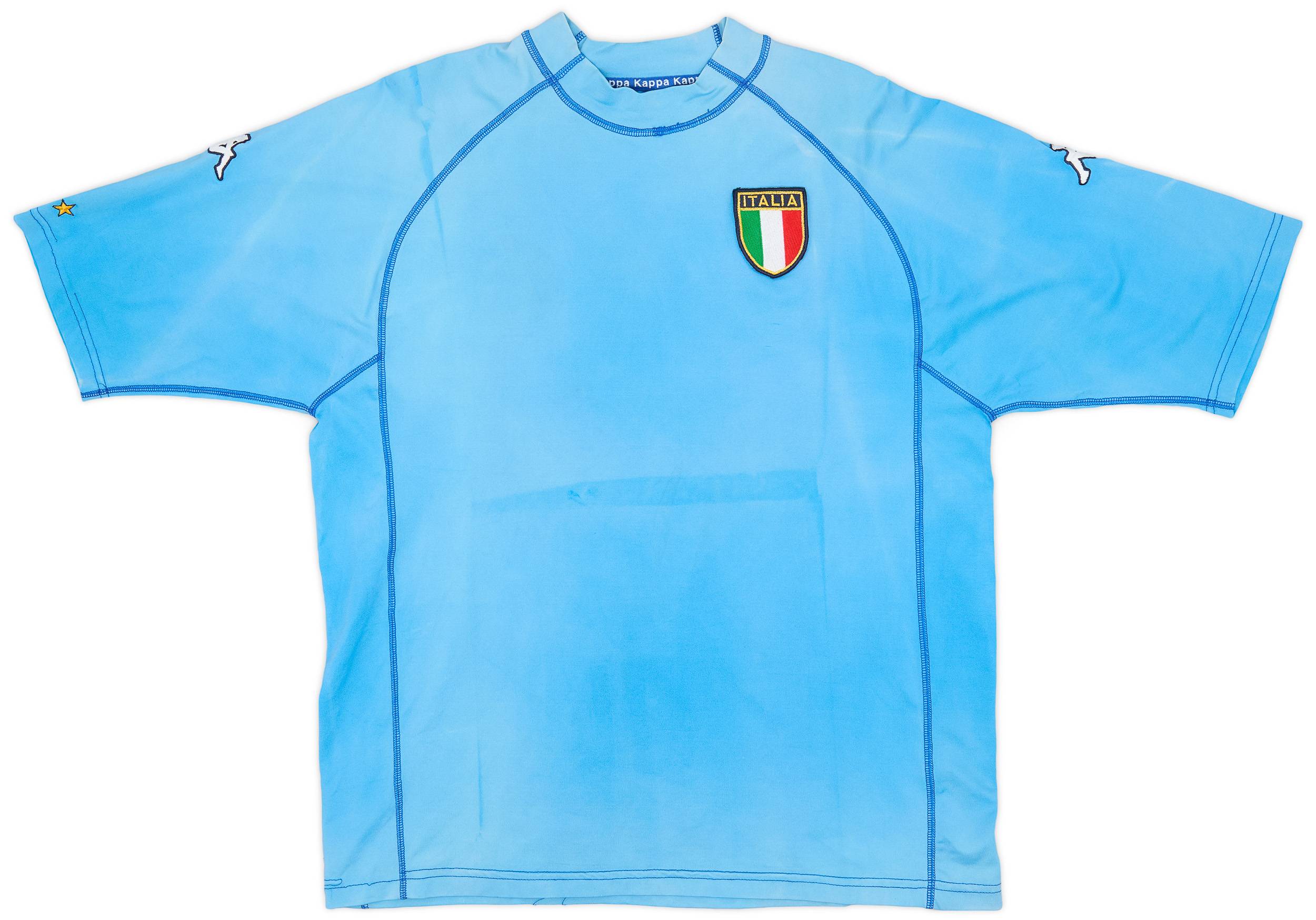 2002 Italy Home Shirt - 4/10 - (XL)