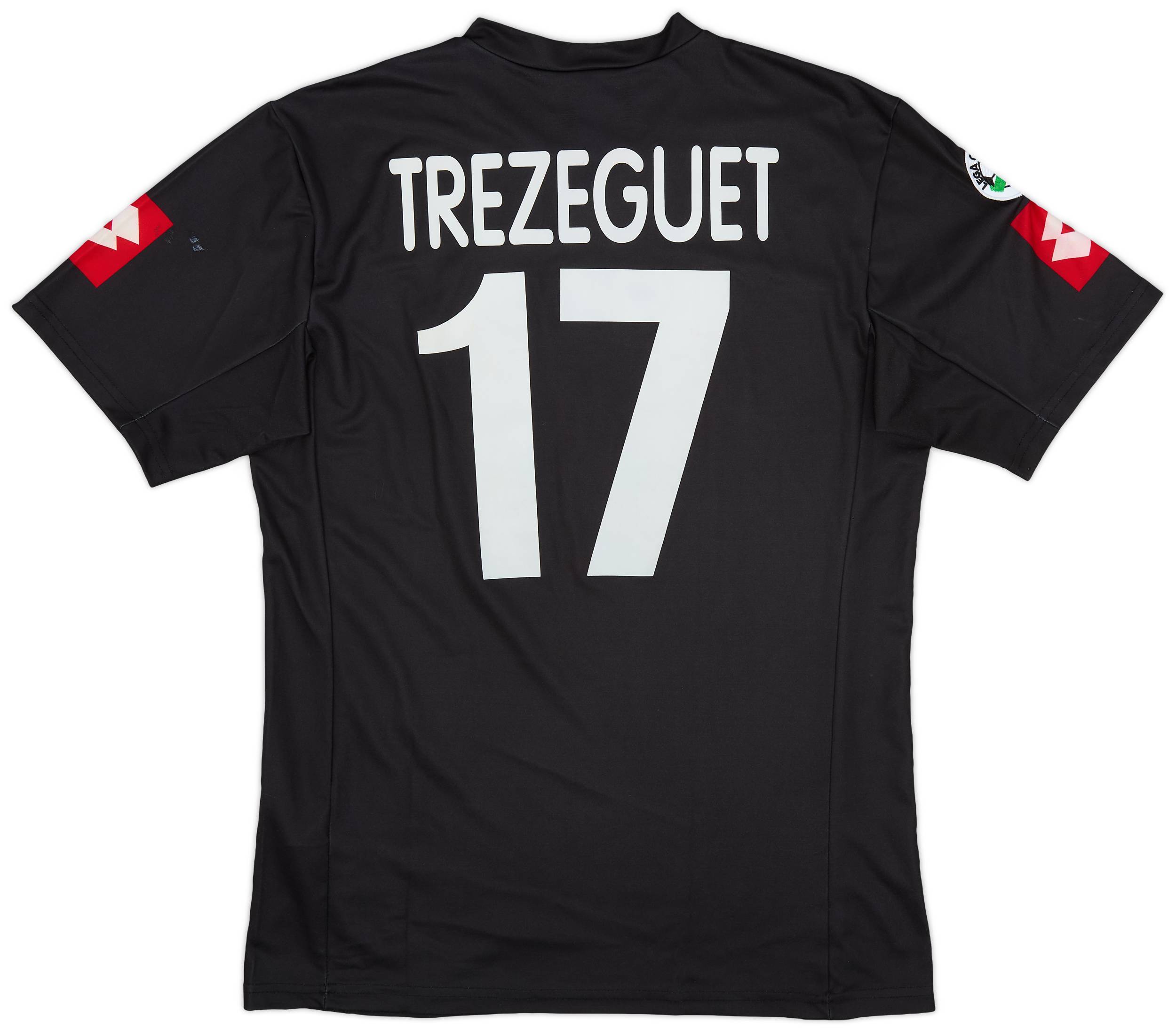 特別オファー 2001-02 Juventus Away Shirt Trezeguet #17 - 8/10 - (L) ウェア