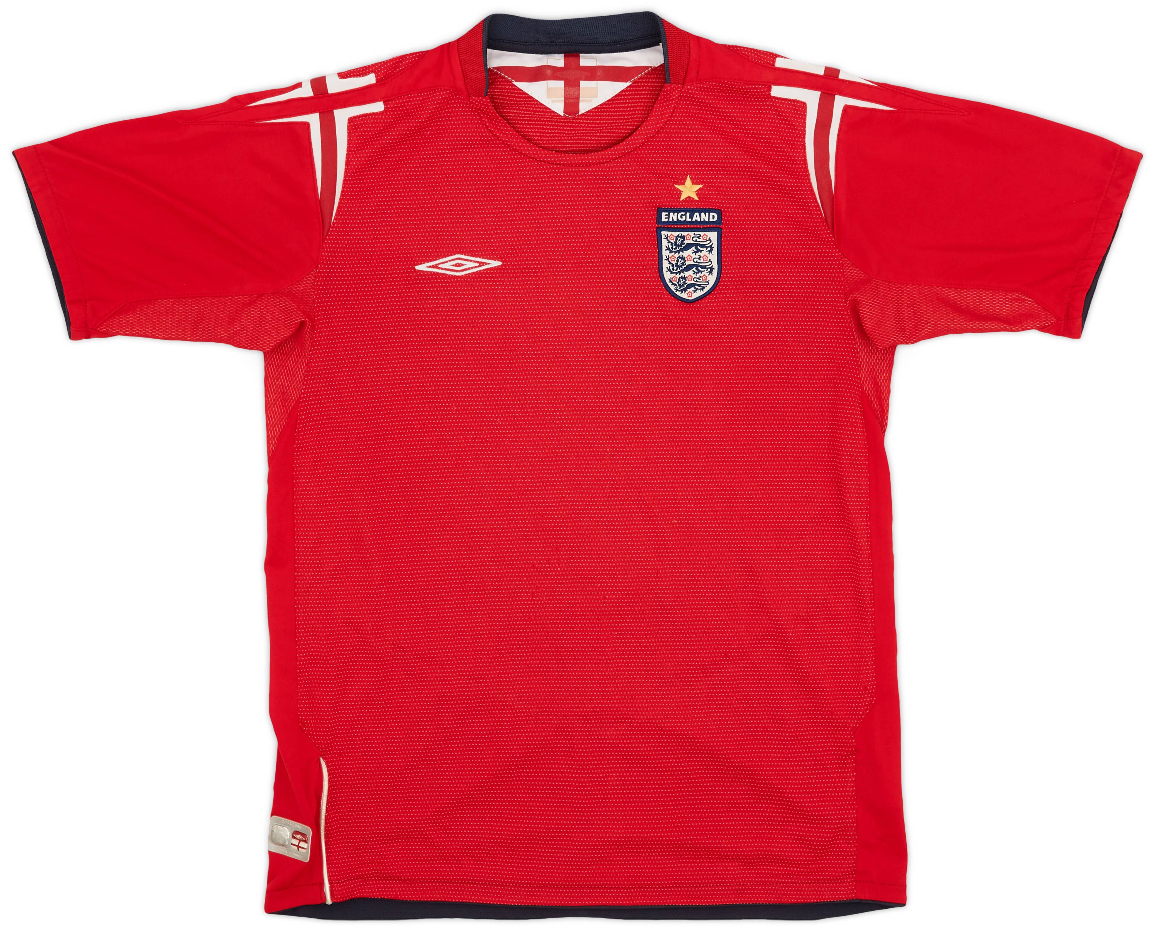 2004-06 England Away Shirt - 7/10 - (XL.Boys)