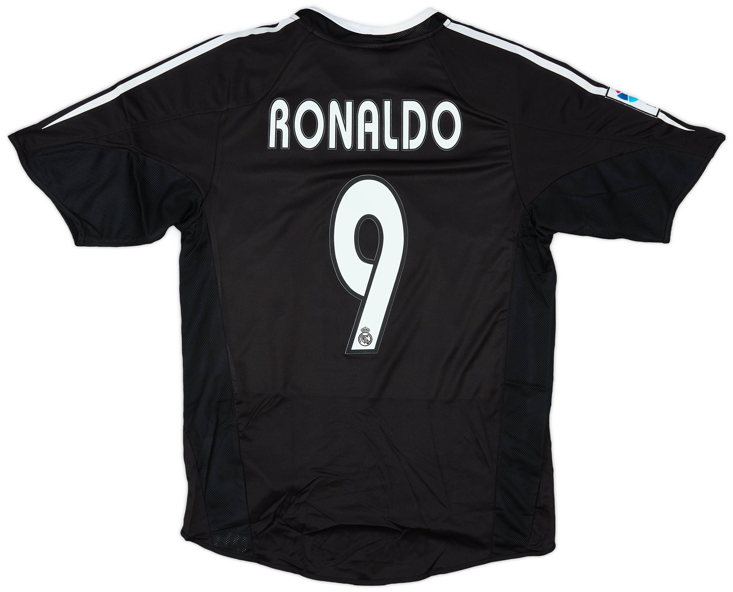 2004-05 Real Madrid Away Shirt Ronaldo #9 (S)