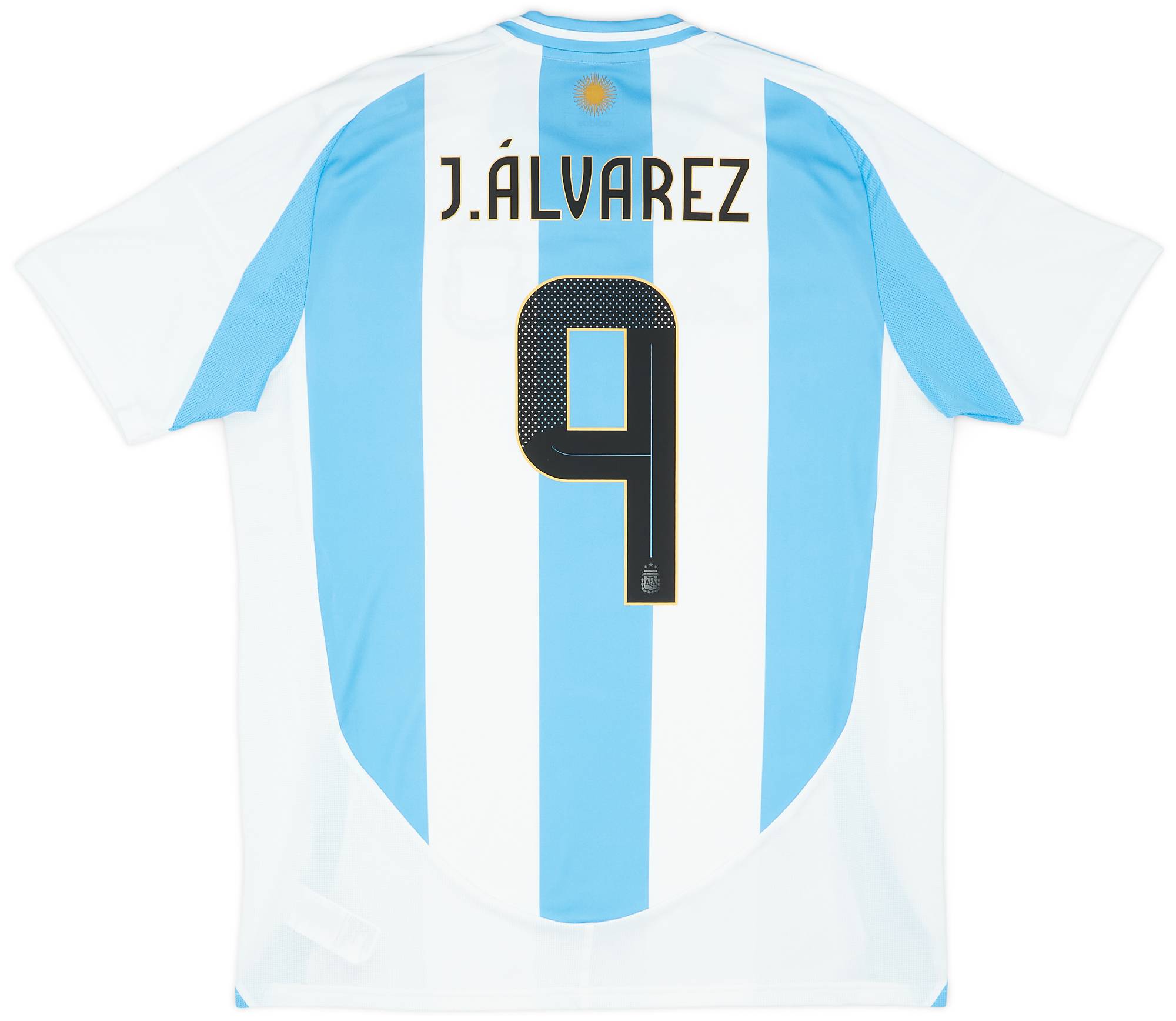 2024-25 Argentina Home Shirt J.Alvarez #9