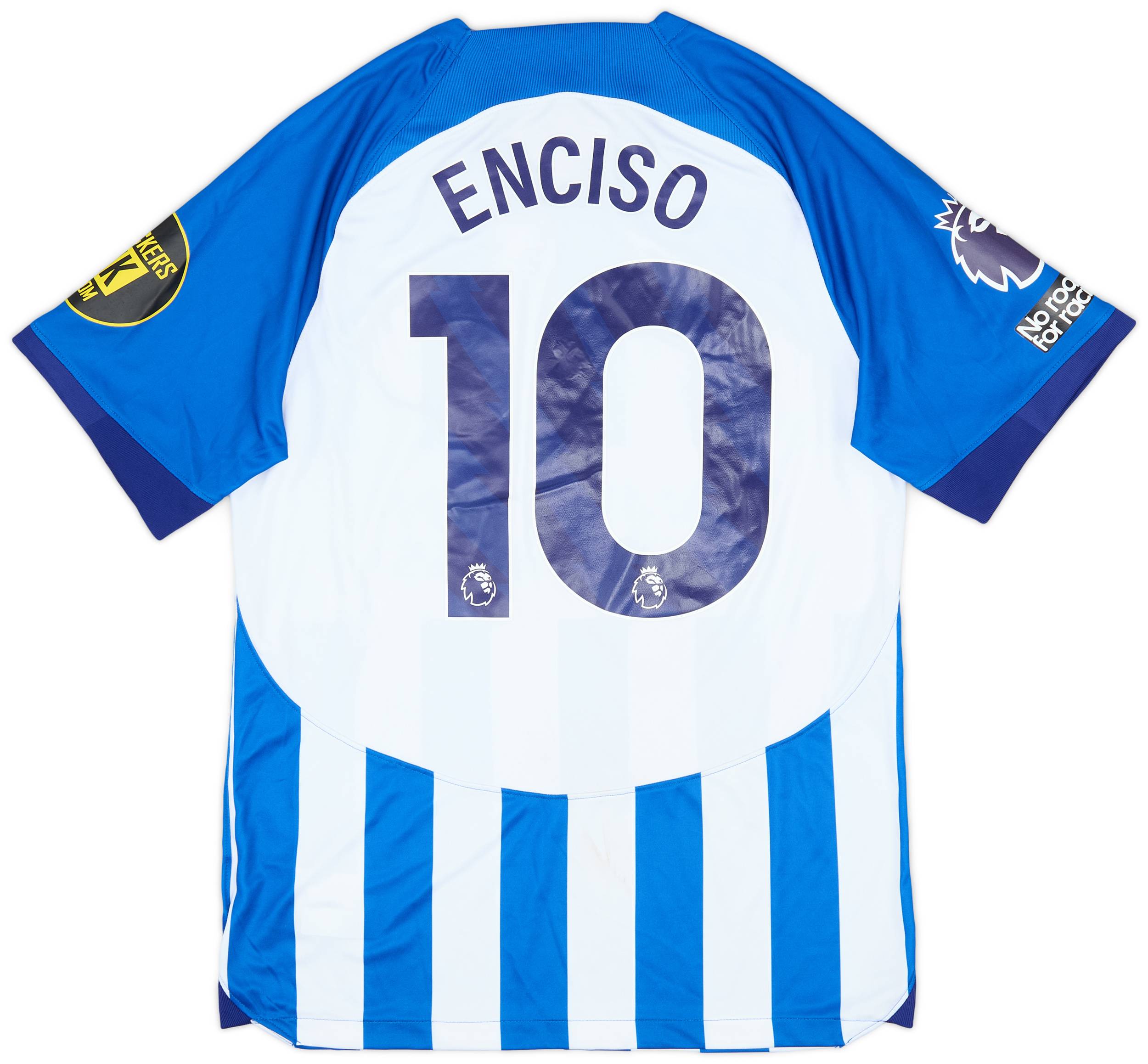 2023-24 Brighton Match Issue Home Shirt Enciso #10