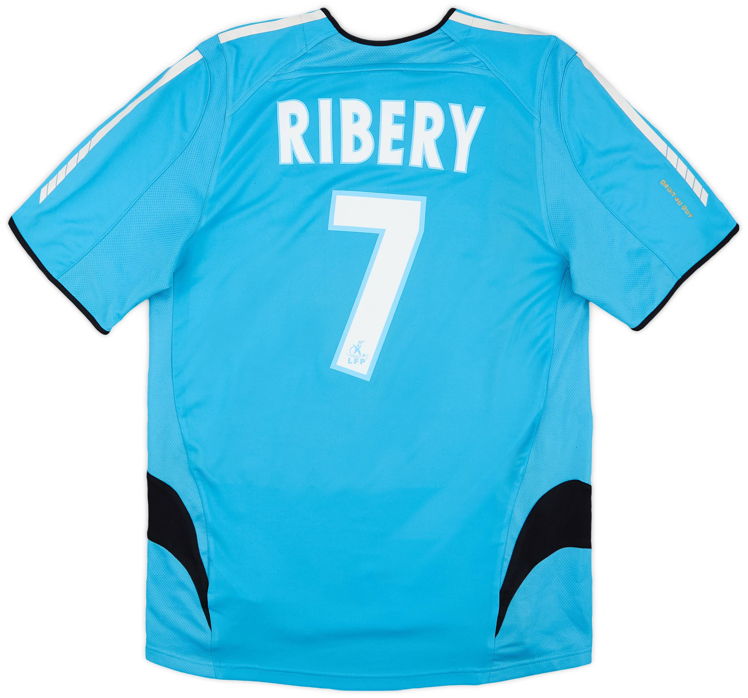2005-06 Olympique Marseille Away Shirt Ribery #7 - 9/10 - (S)