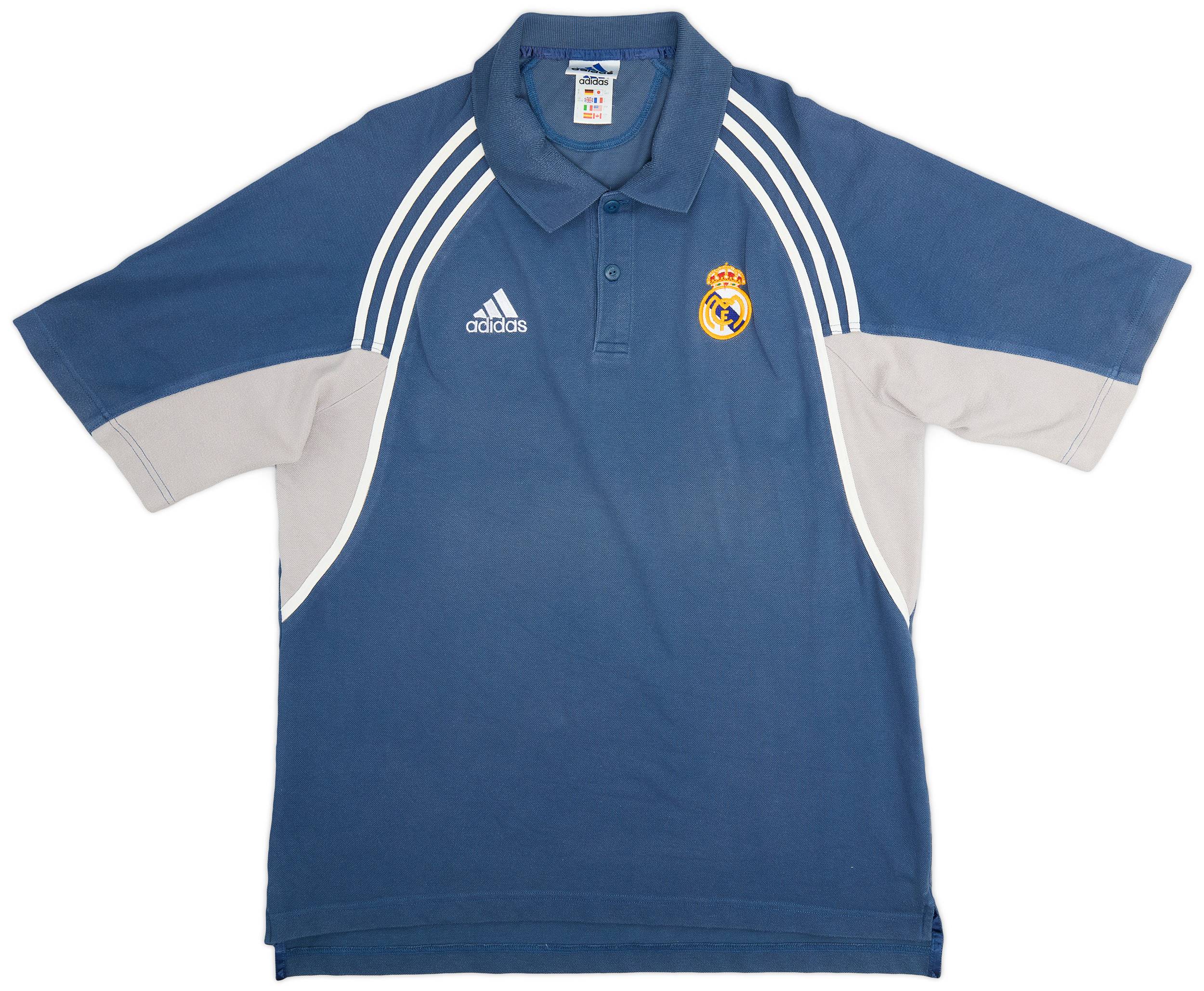 1998-00 Real Madrid adidas Polo Shirt - 8/10 - (XL)