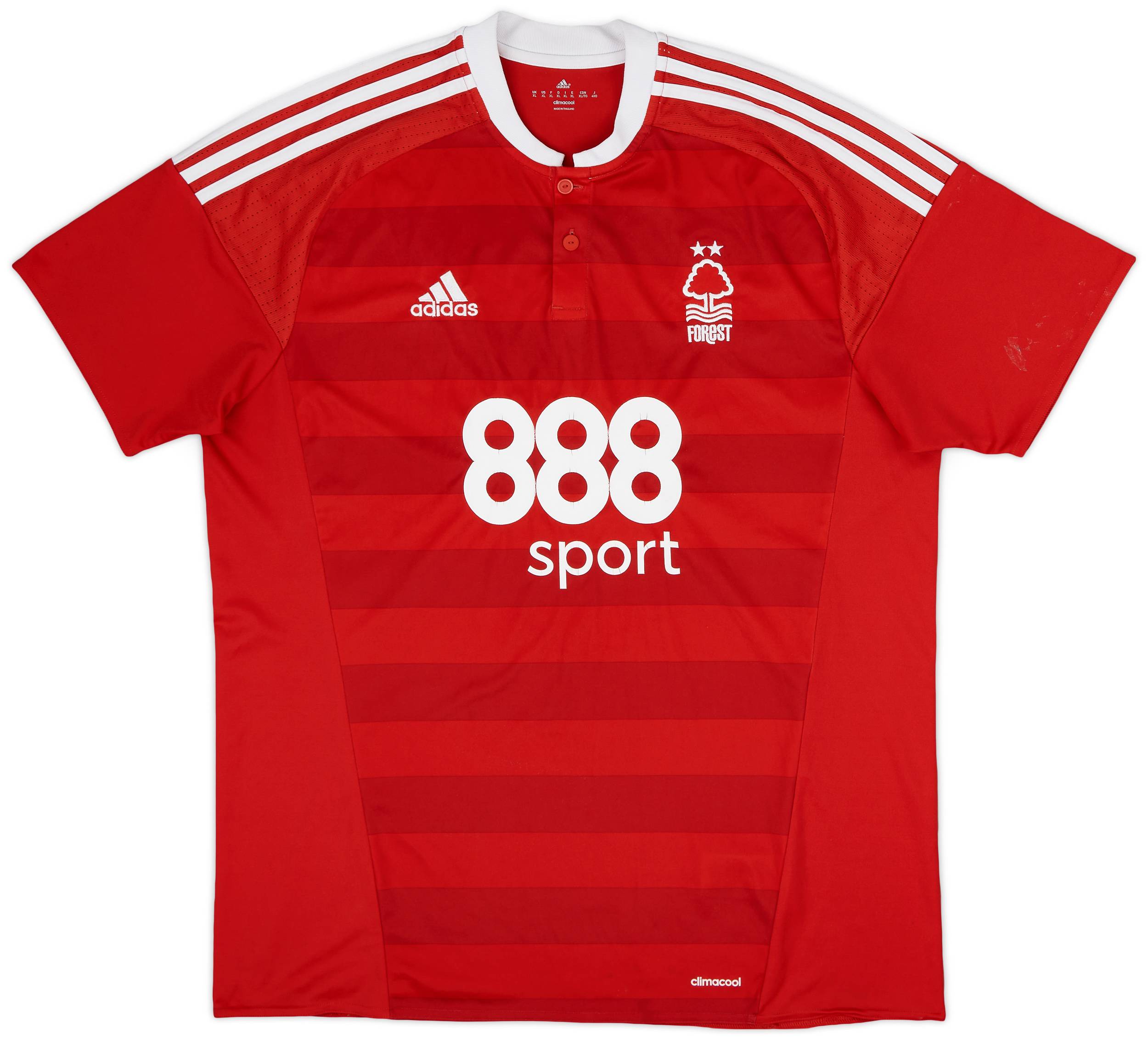 2016-17 Nottingham Forest Home Shirt - 5/10 - (XL)