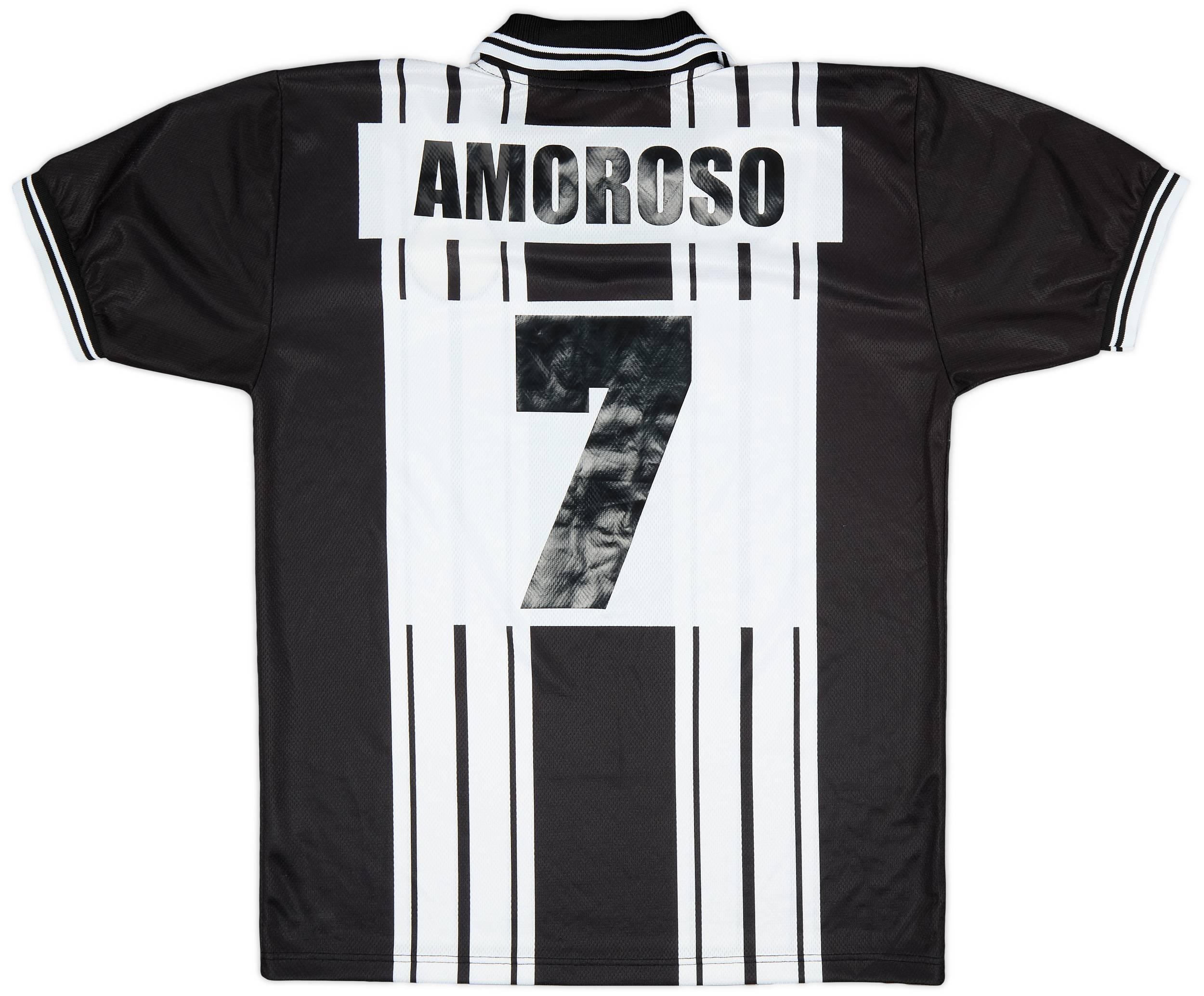 1998-99 Udinese European Home Shirt Amoroso #7 - 6/10 - (XL)