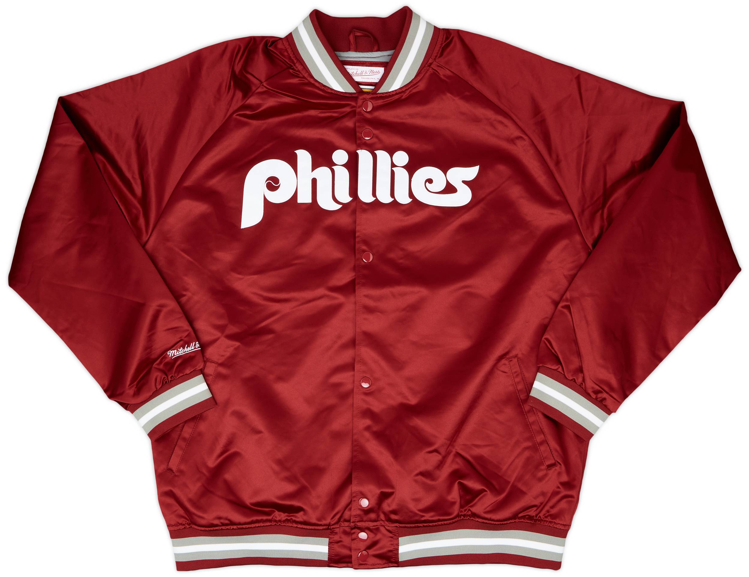 2022 Philadelphia Philiies Mitchell & Ness Cooperstown Collection Varsity Jacket - 9/10 - (XXL)