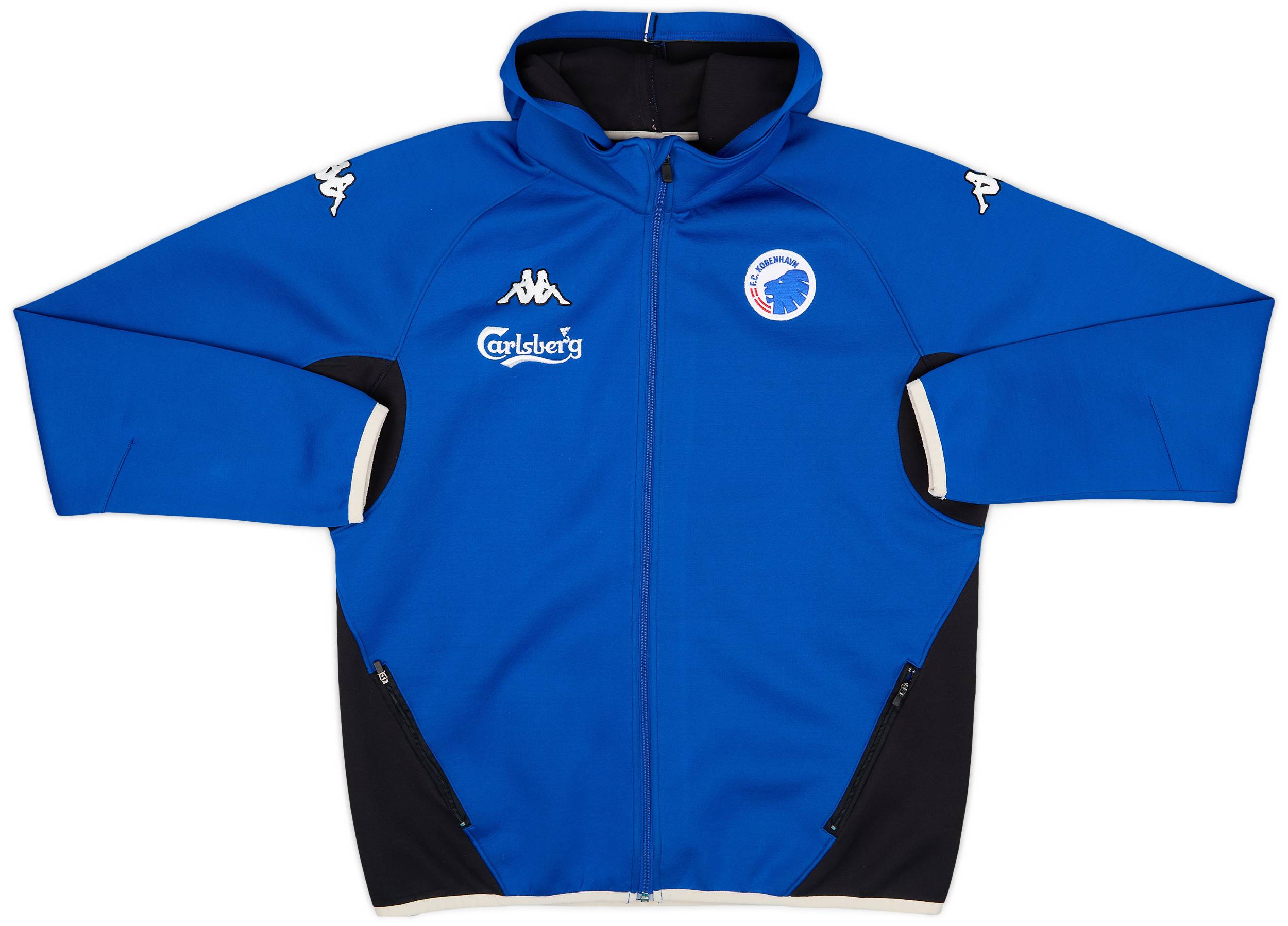 2005-06 FC Copenhagen Kappa Hooded Track Jacket - 9/10 - (XXL)