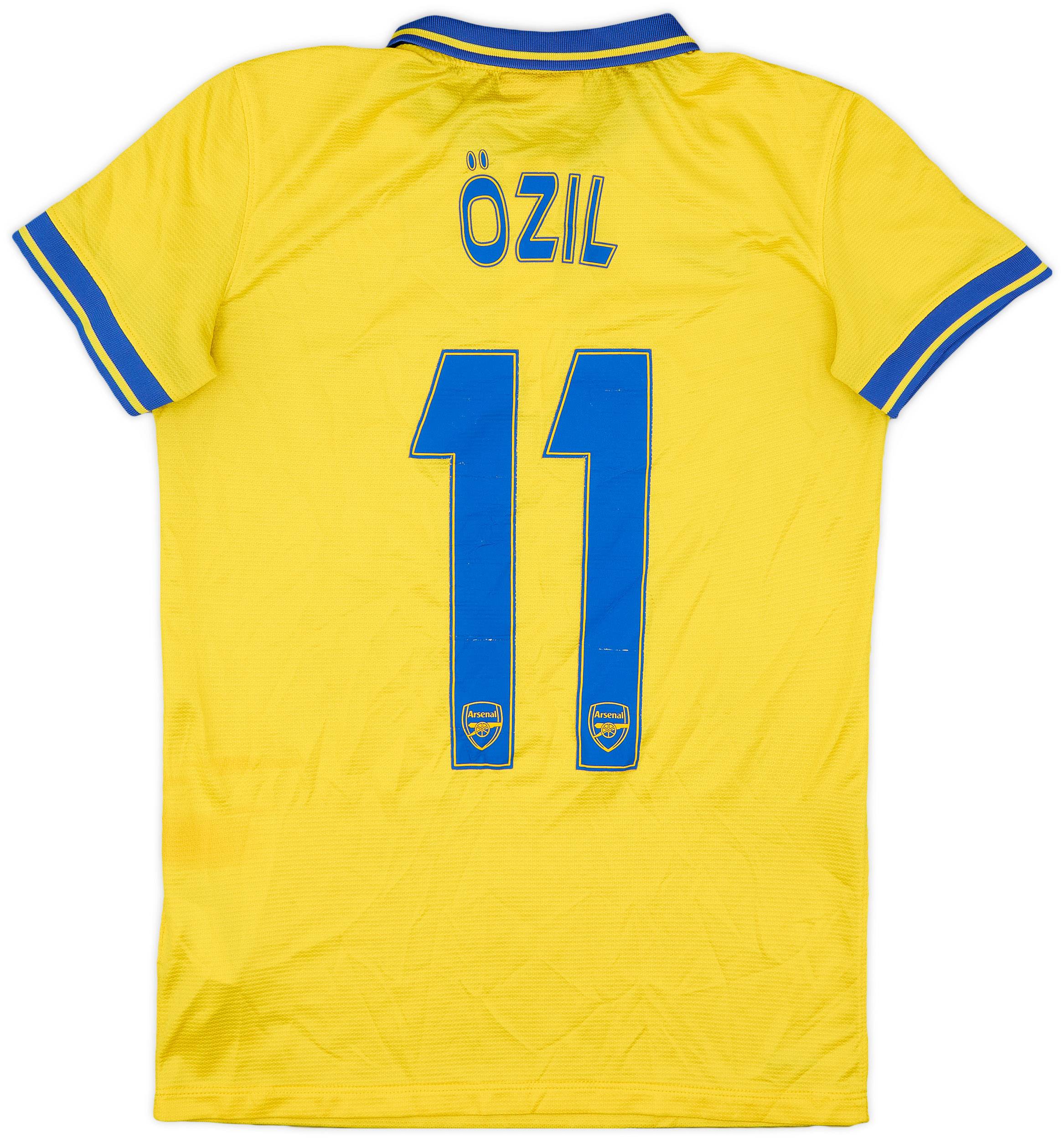 2013-14 Arsenal Away Shirt Ozil #11 - 7/10 - (Women's S)