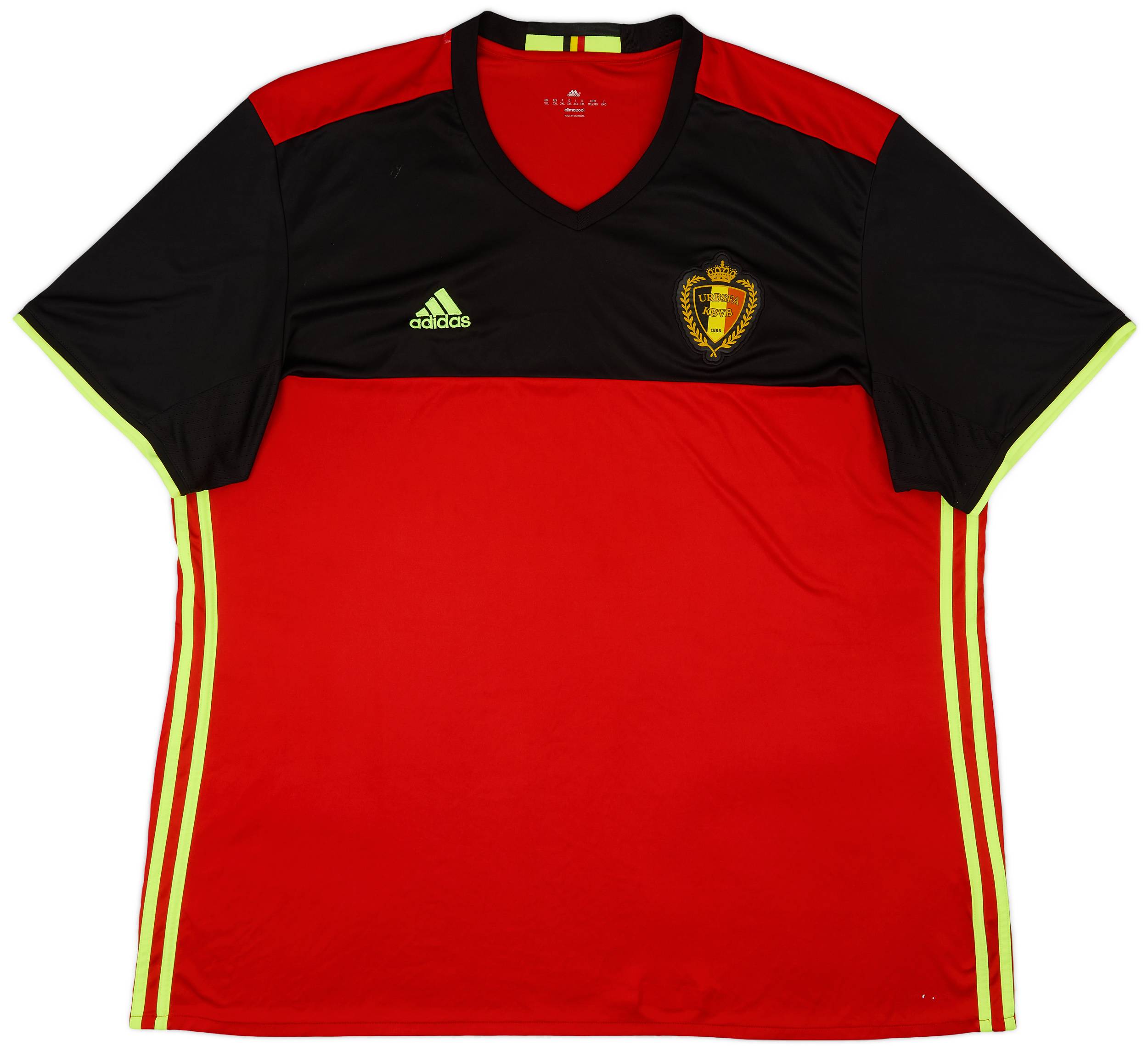 2016-17 Belgium Home Shirt - 9/10 - (3XL)