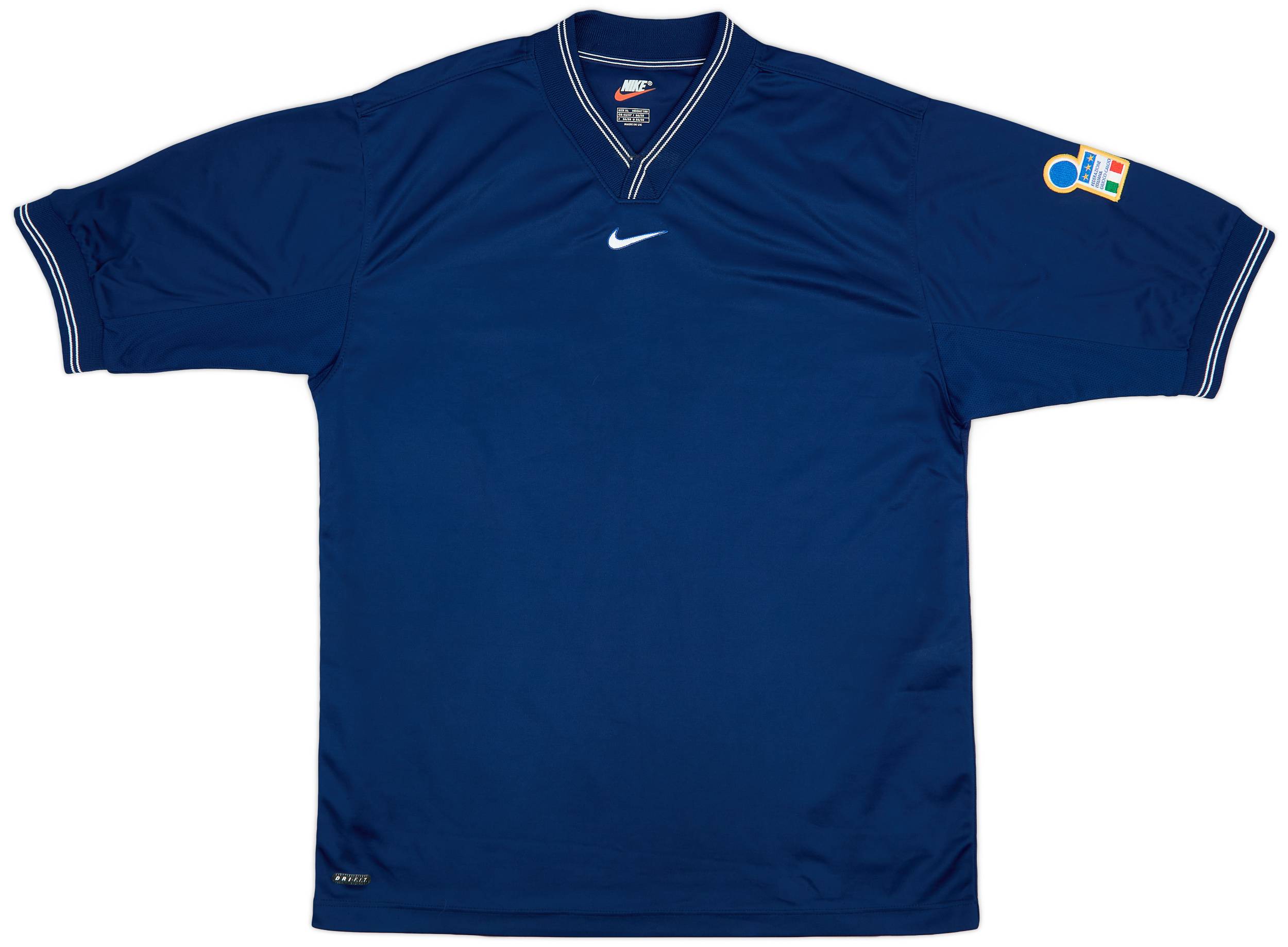 ウェア NIKE 1997-98 ITALY SHIRT JERSEY ITALY 1997 1998 HOME SHIRT FOOTBALL SOCCER JERSEY NIKE MENS