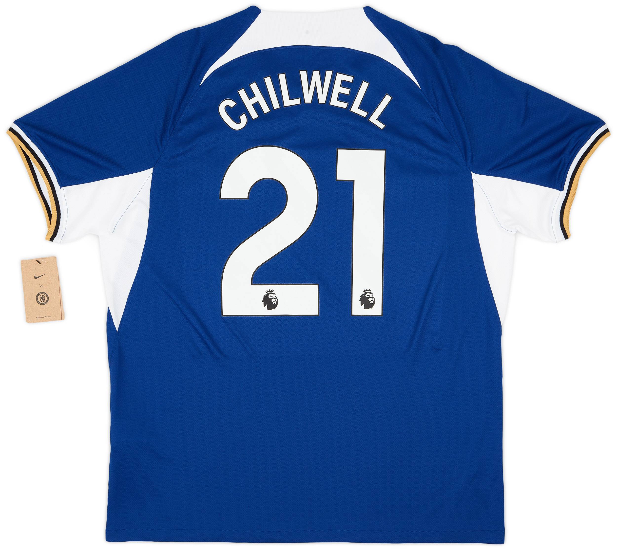 2023-24 Chelsea Home Shirt Chilwell #21 (XL)