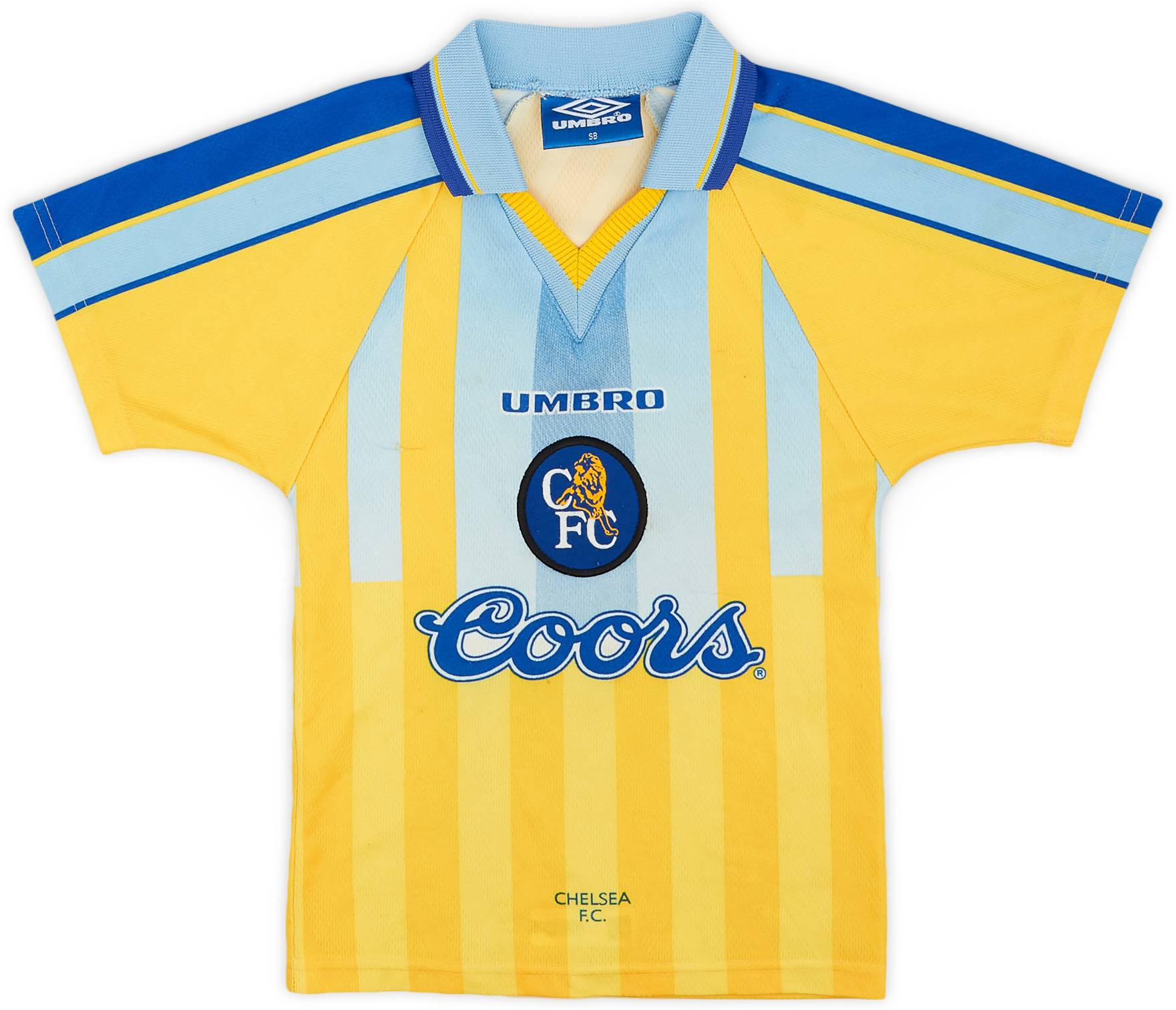1996-97 Chelsea Away Shirt - 8/10 - (S.Boys)