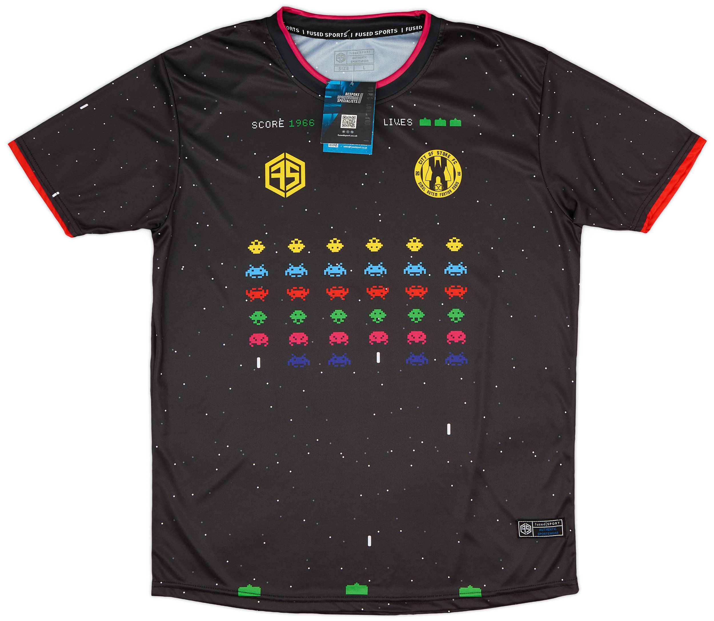 2023-24 City of Stoke 'Space Invaders' Shirt