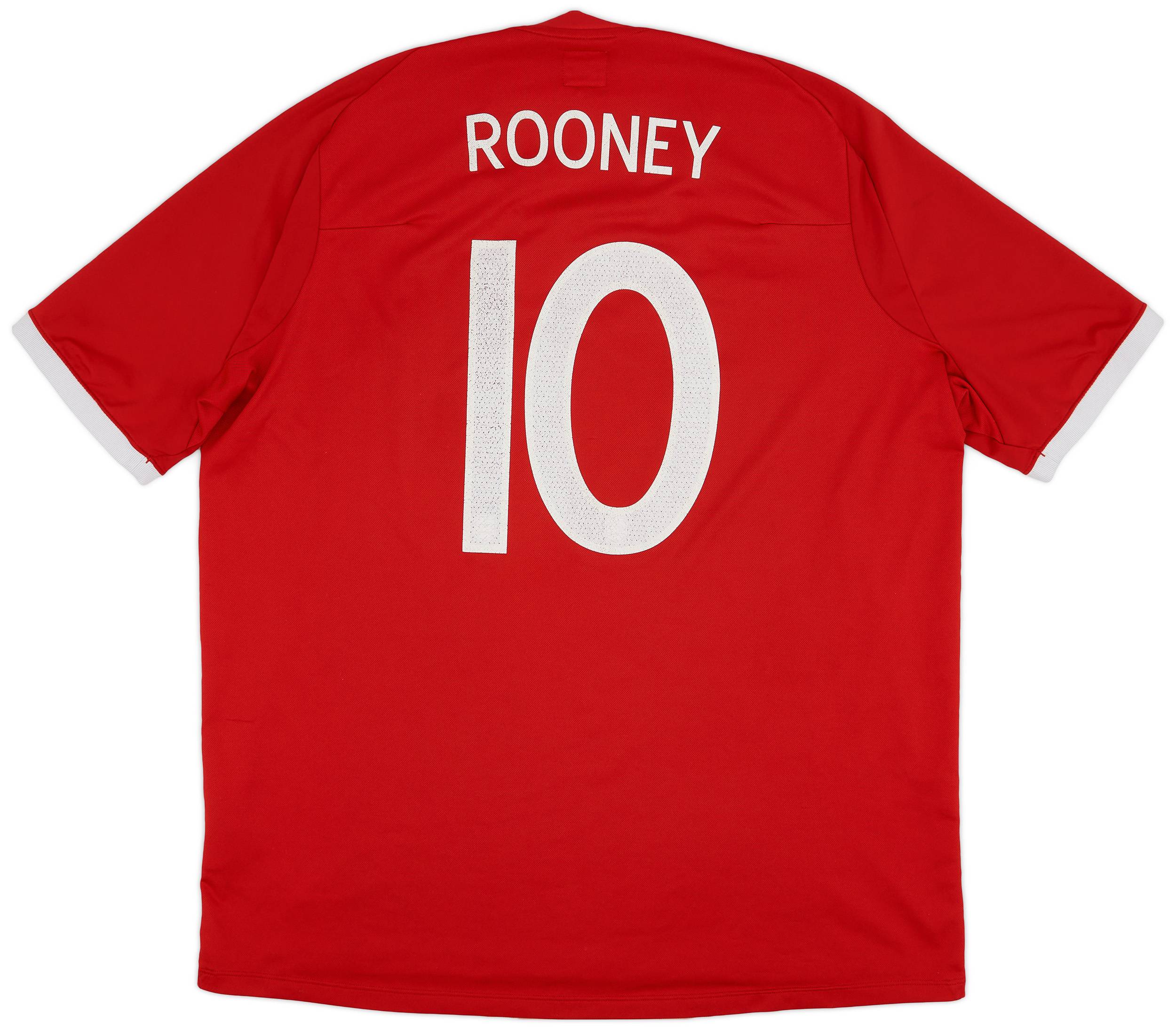 2010-11 England Away Shirt Rooney #10 - 7/10 - (XXL)