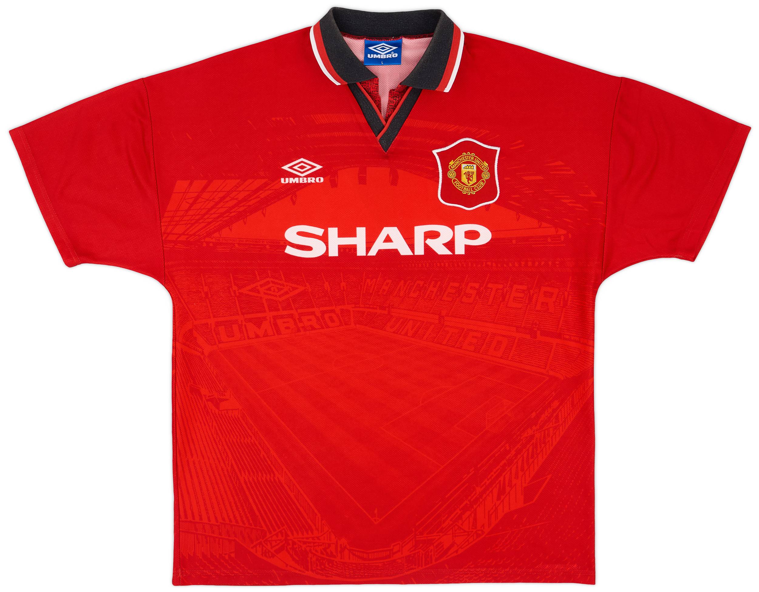 1996-98 Manchester United Third Shirt - 7/10 - (S.Boys)