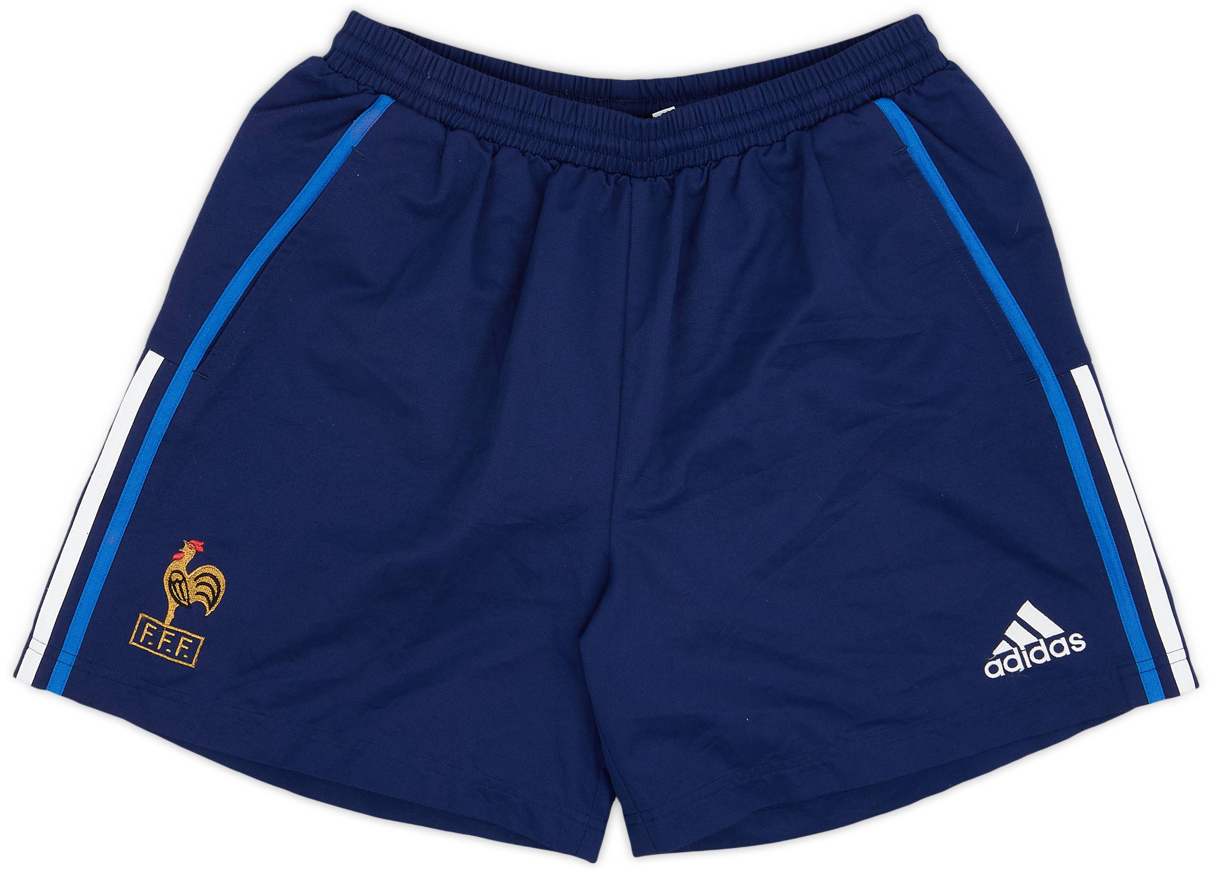 2000-01 France adidas Training Shorts - 9/10 - (XL)