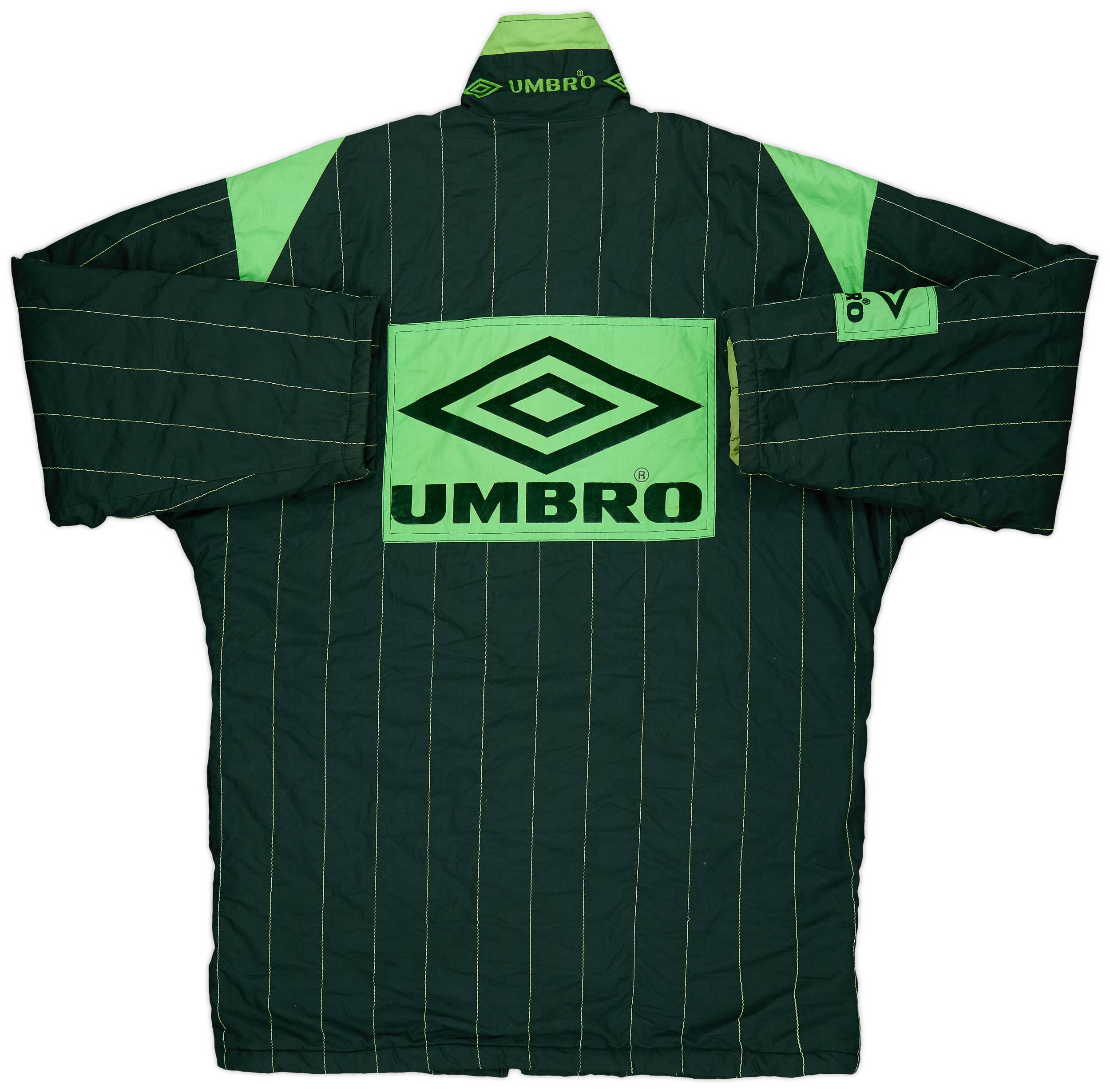 1994-95 Celtic Umbro Padded Bench Coat - 7/10 - (L)