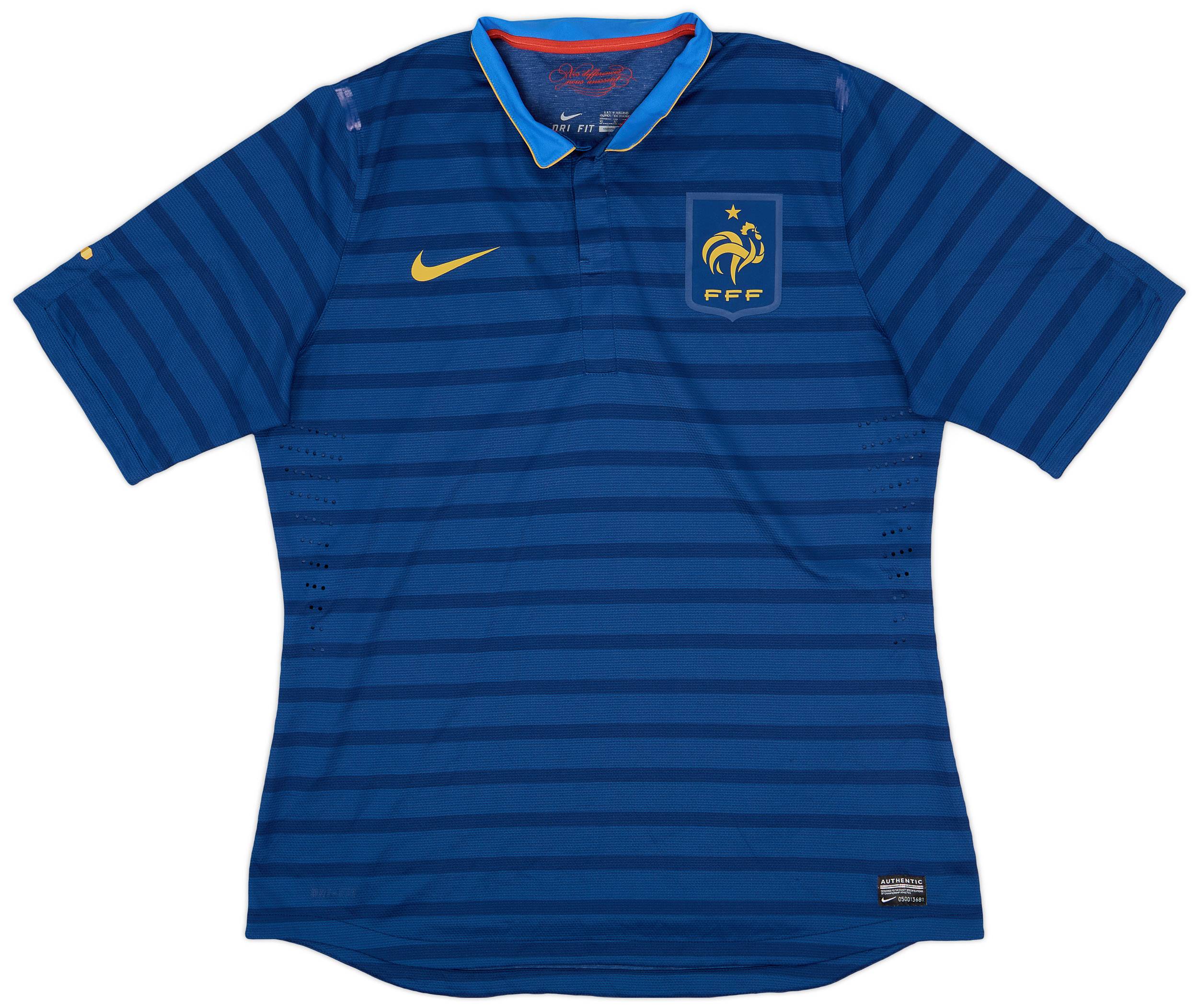 2012-13 France Player Issue Home Shirt - 8/10 - (XL)