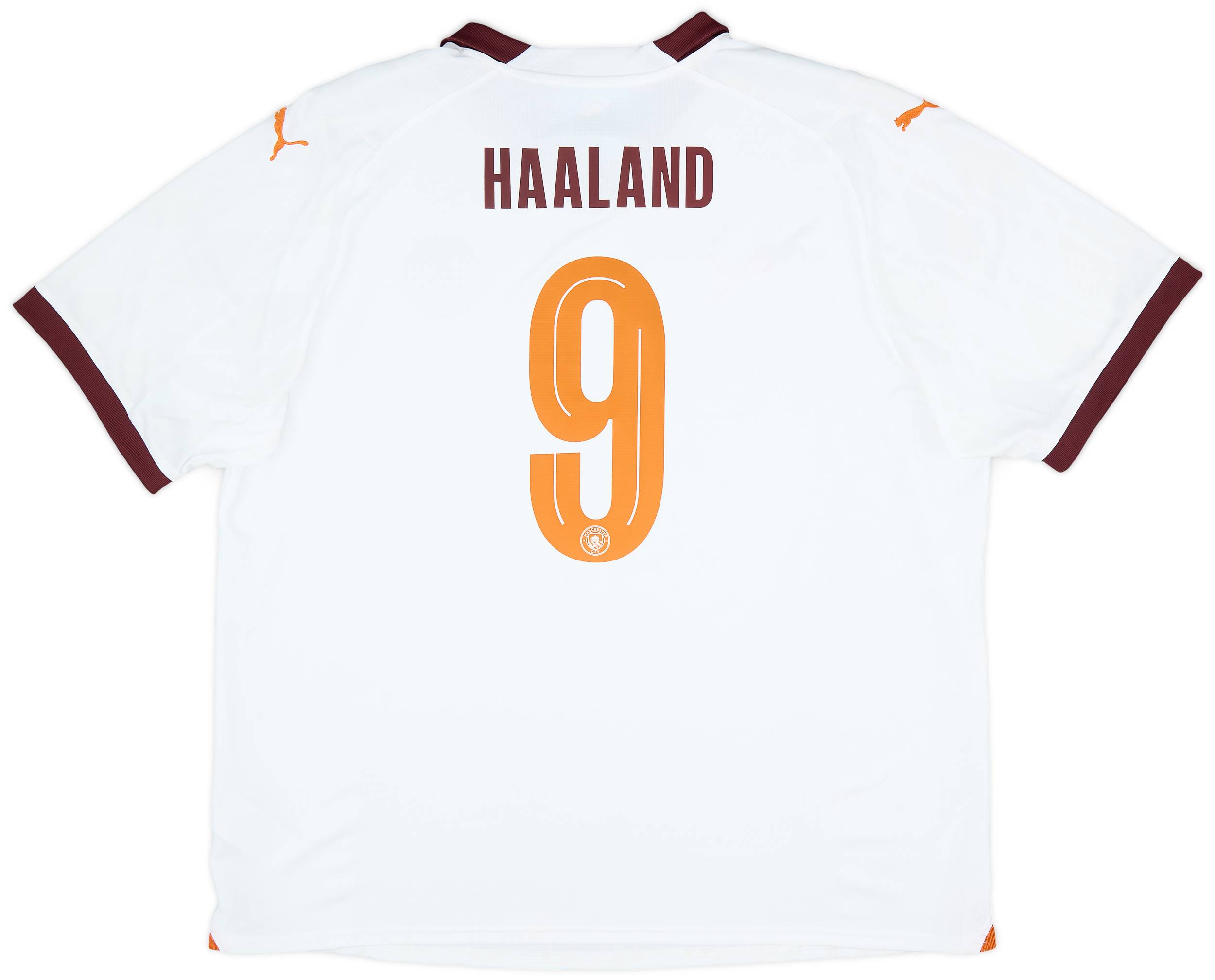 2023-24 Manchester City Away Shirt Haaland #9 (XXL)