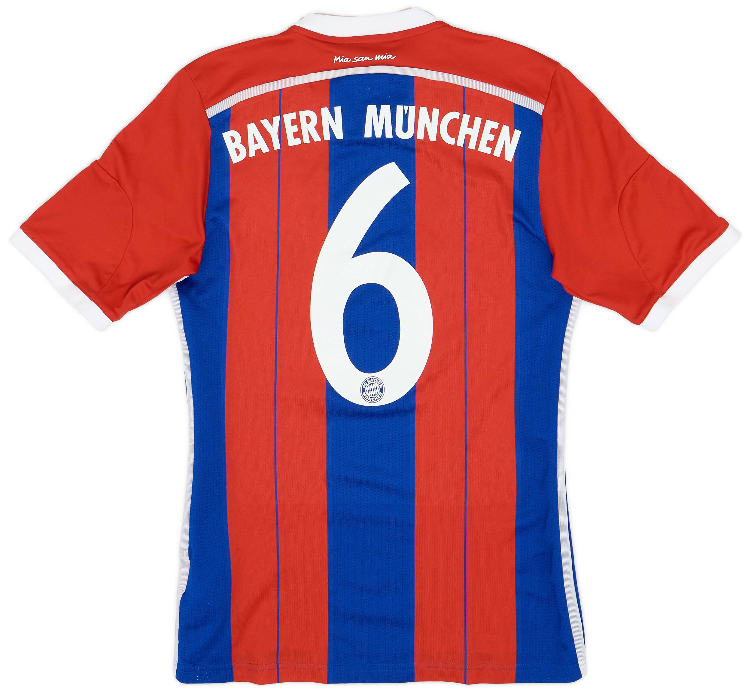 2014-15 Bayern Munich Home Shirt #6 - 9/10 - (S)