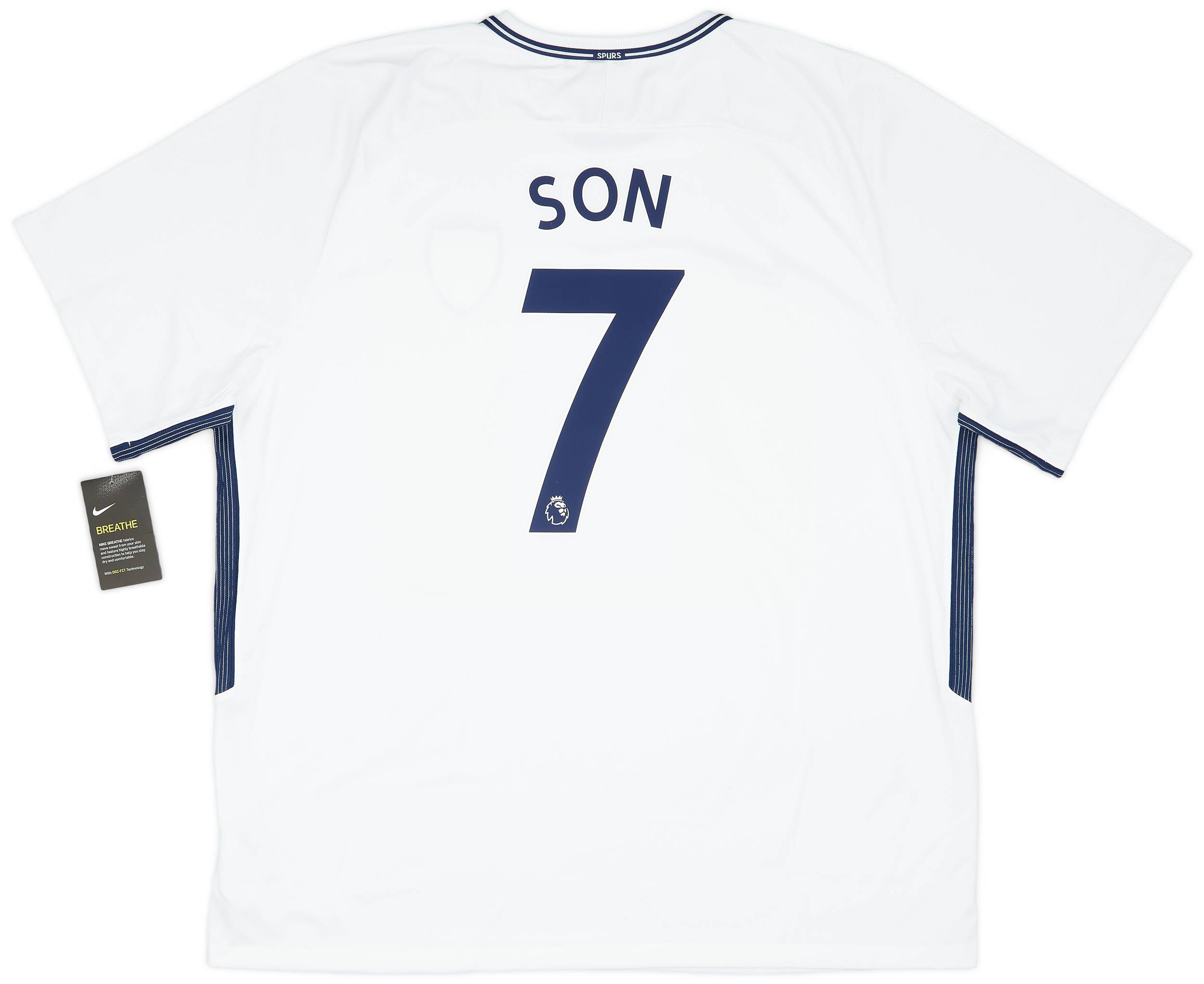 2017-18 Tottenham Home Shirt Son #7 (3XL)
