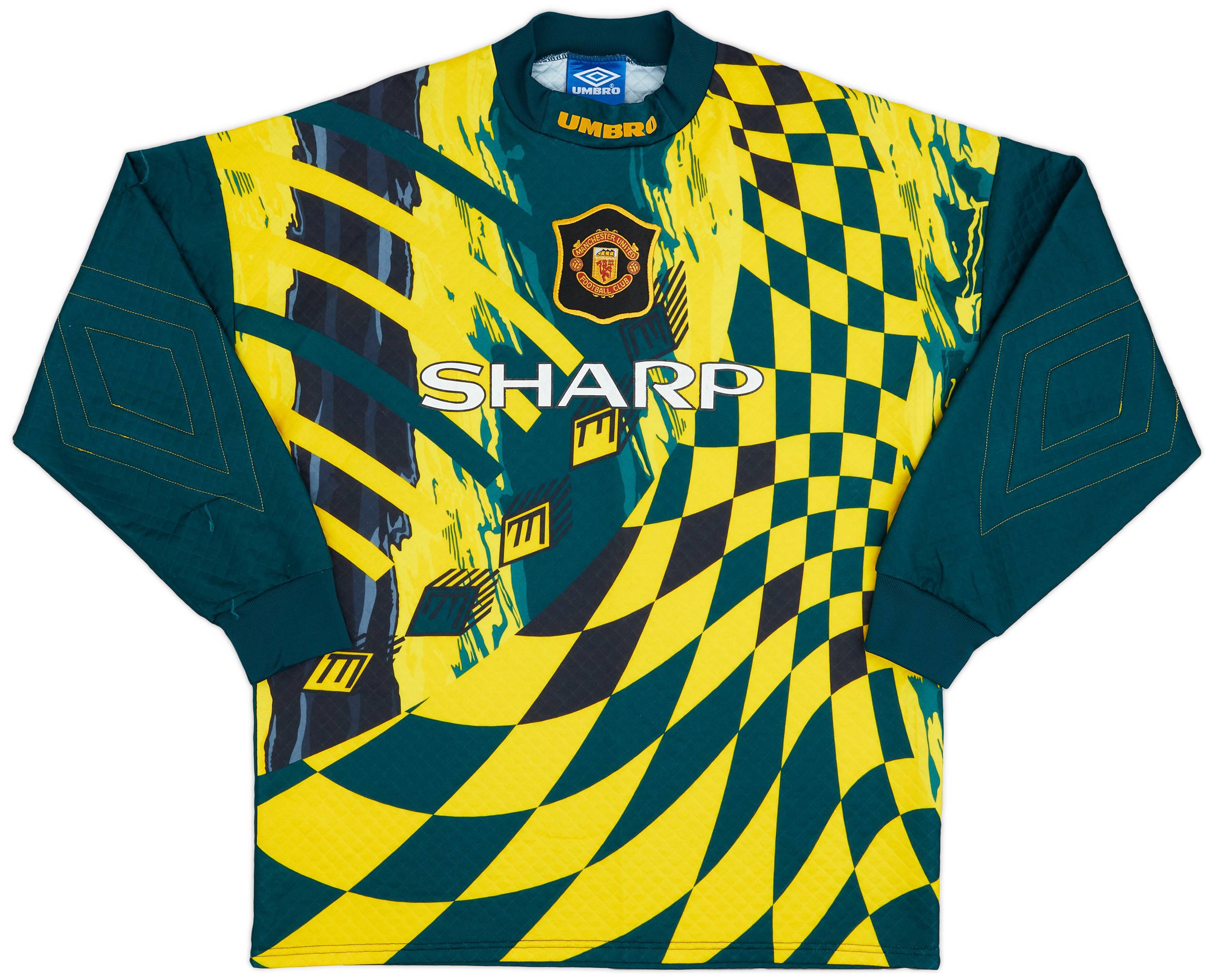 1994-96 Manchester United GK Shirt - 8/10 - (L)