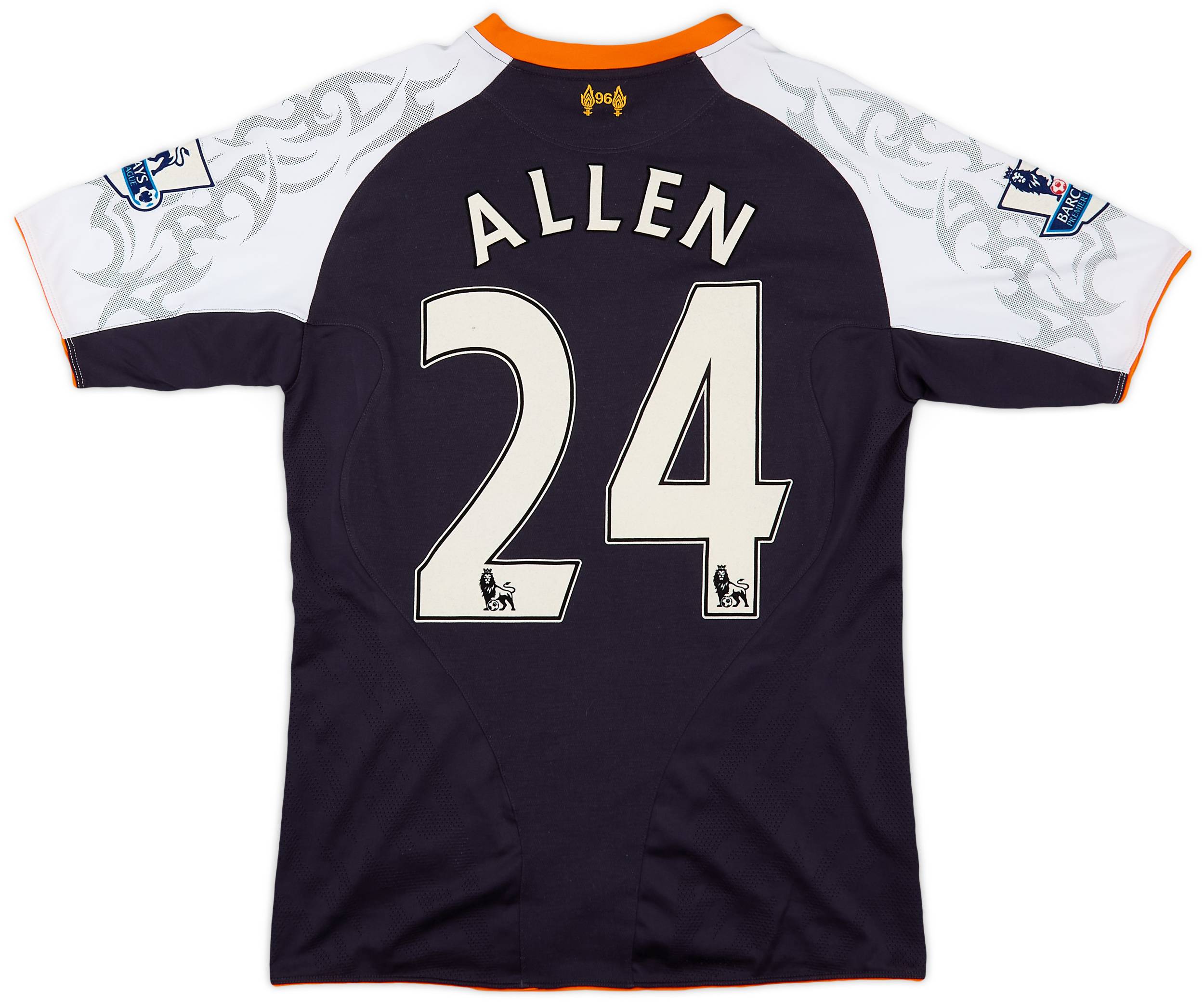 2012-13 Liverpool Third Shirt Allen #24 - 6/10 - (S)