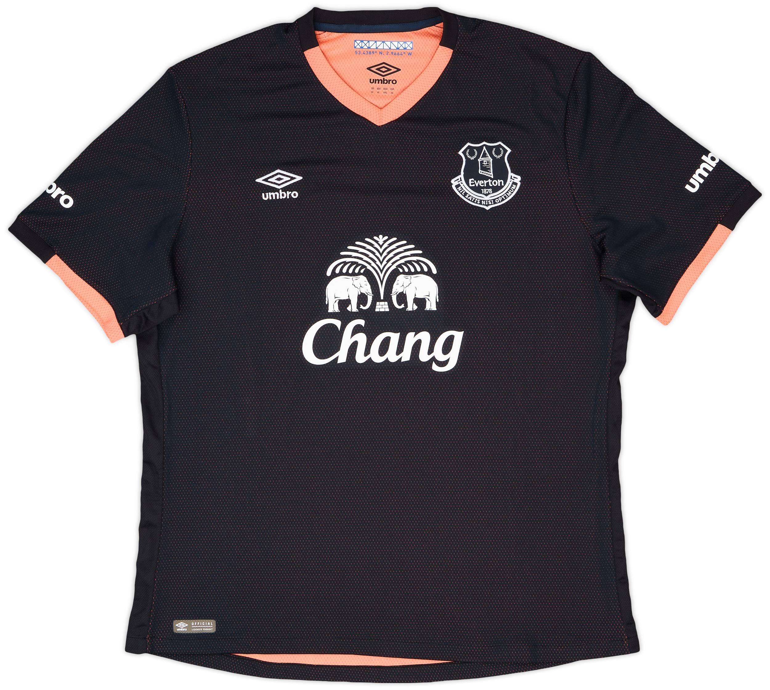 2016-17 Everton Away Shirt - 9/10 - (XL)