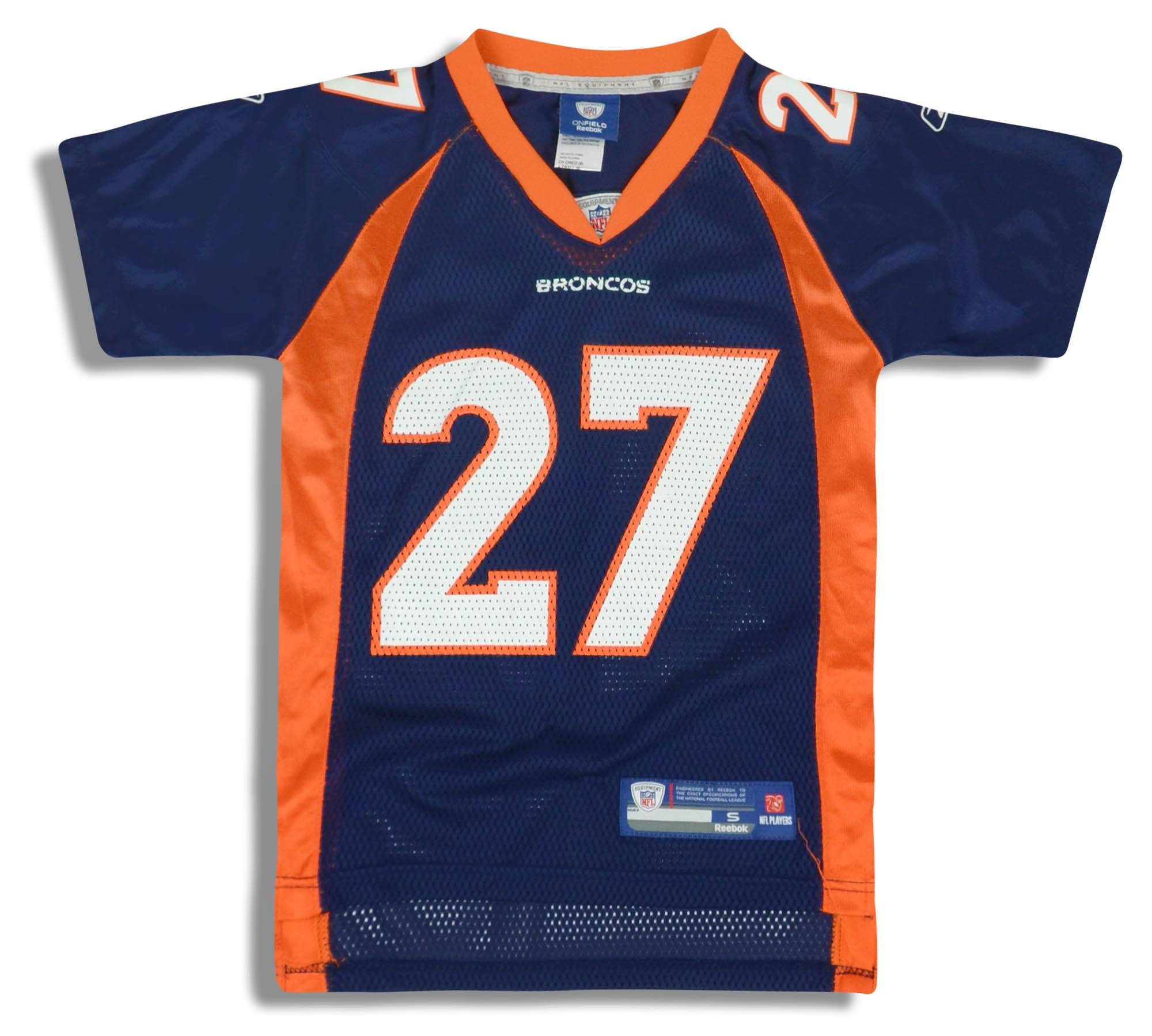 2009-11 Denver Broncos Moreno #27 Reebok On Field Jersey (Home) Y