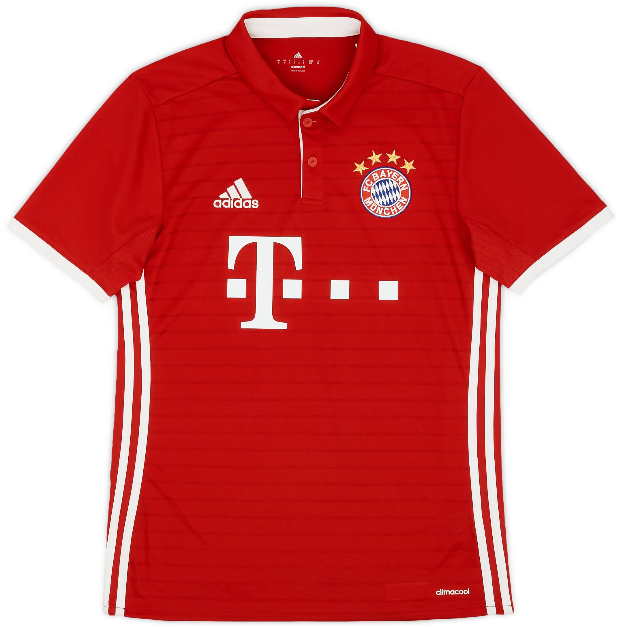 2016-17 Bayern Munich Home Shirt - 8/10 - (S)