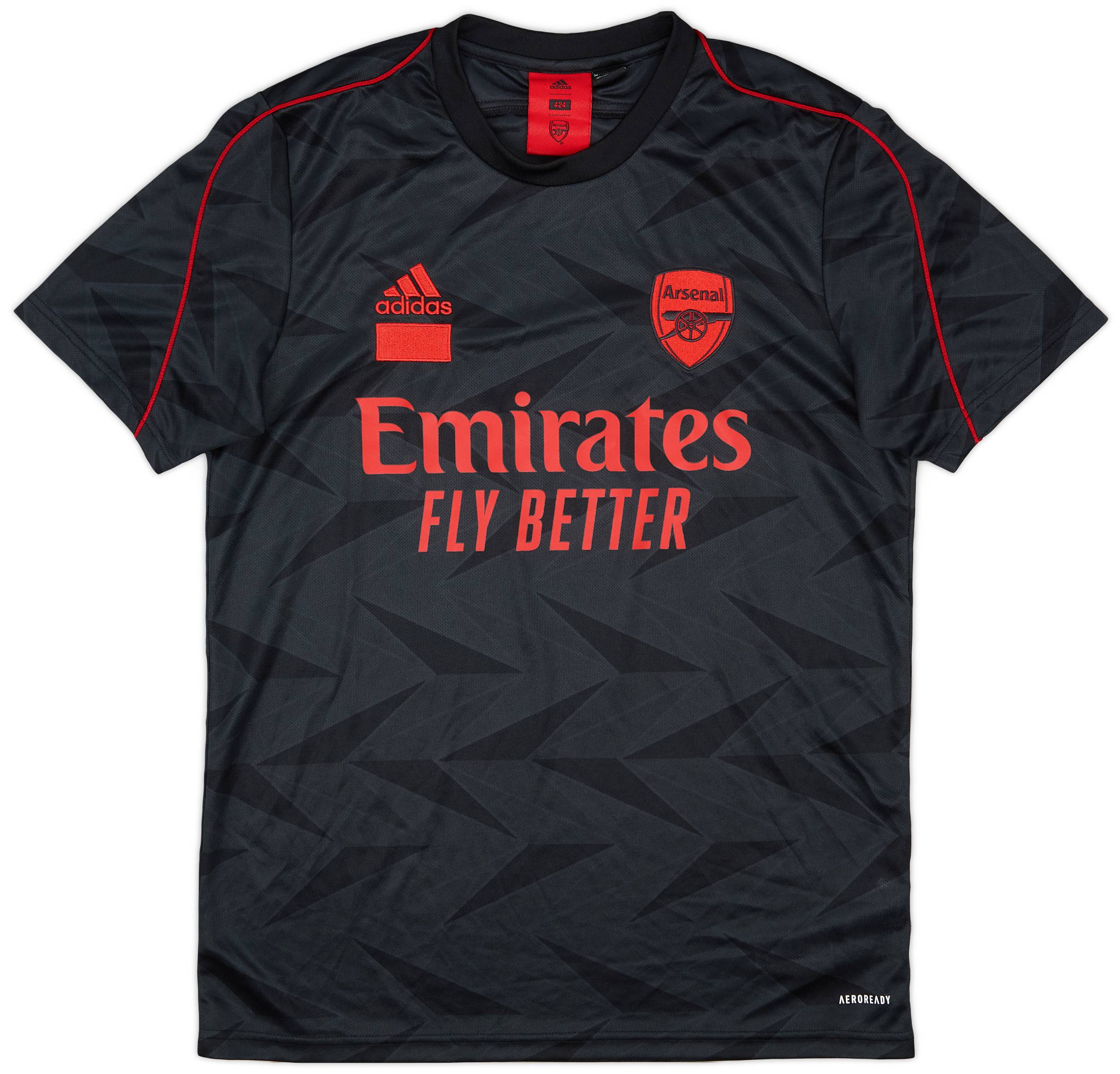 2020-21 Arsenal x 424 Player Issue Pre-Match Shirt
