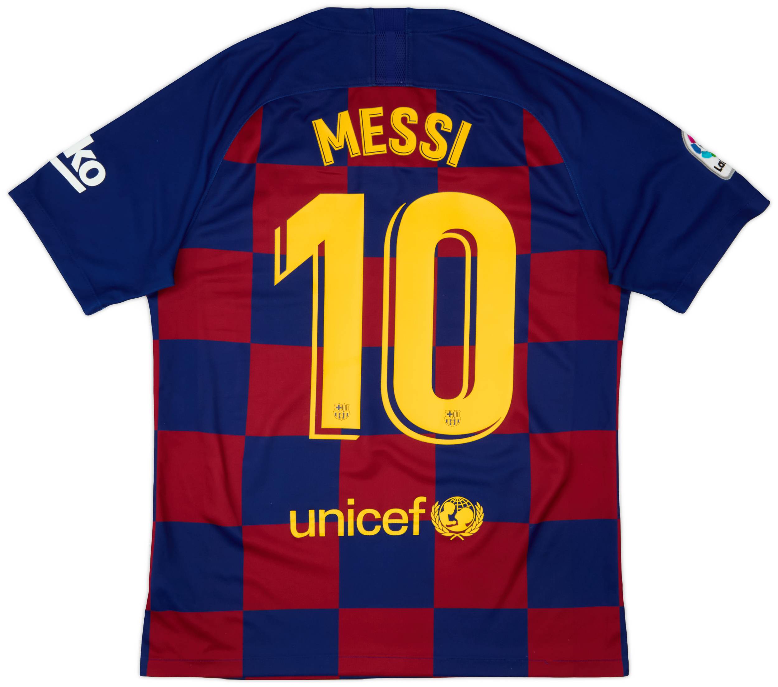 2019-20 Barcelona Home Shirt Messi #10 - 8/10 - (M)