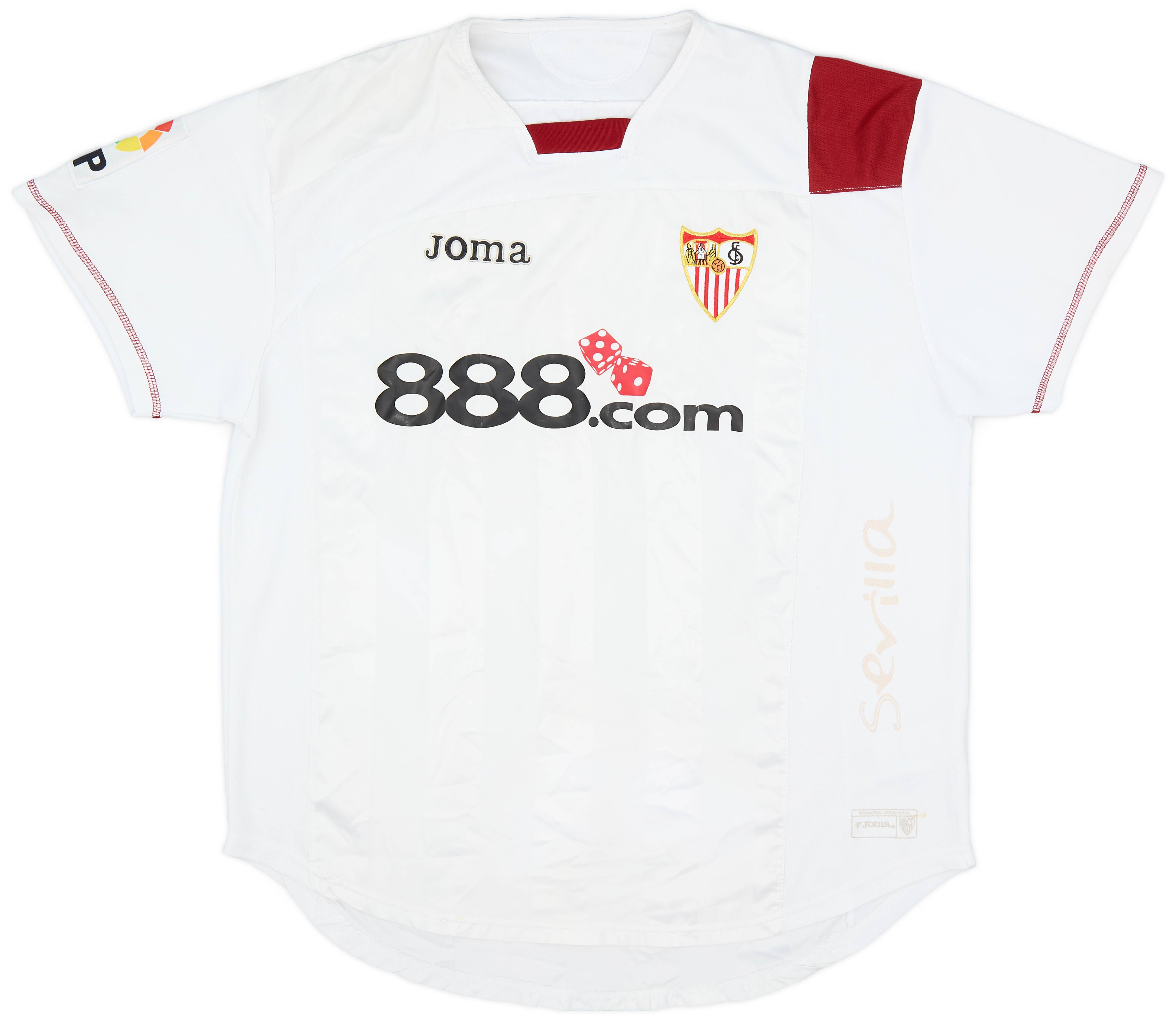 2024年新作入荷 2007-08 Sevilla (XL) - 6/10 - Shirt Home ウェア