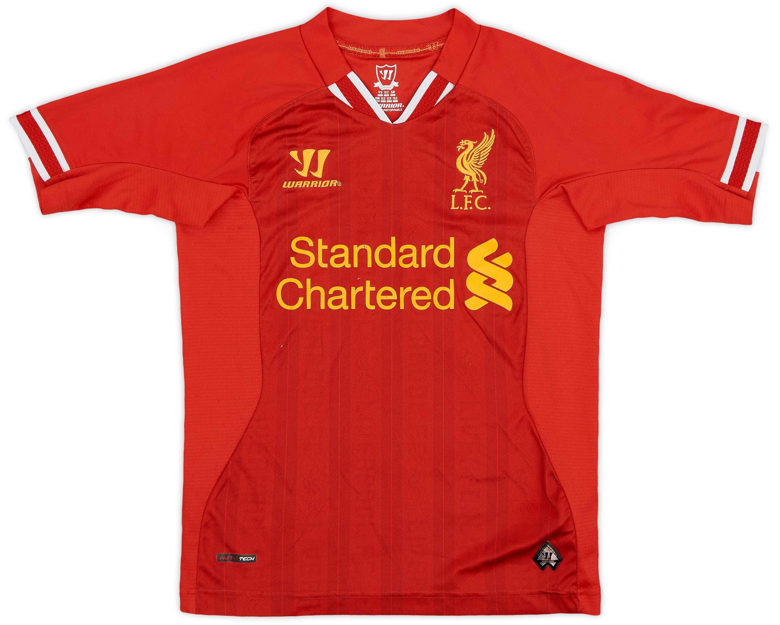 2013-14 Liverpool Home Shirt - 5/10 - (S.Boys)